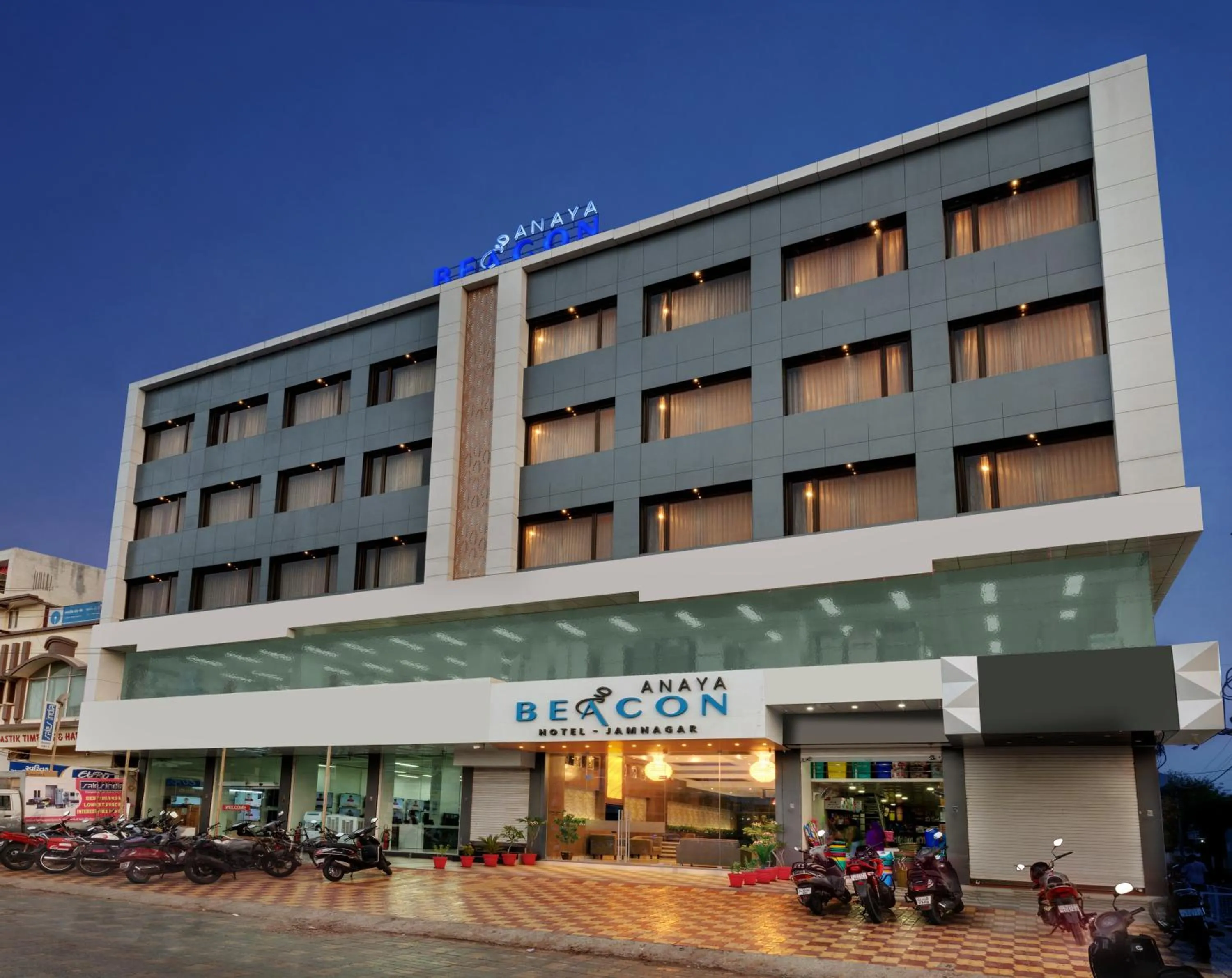 Property building in Anaya Beacon Hotel, Jamnagar