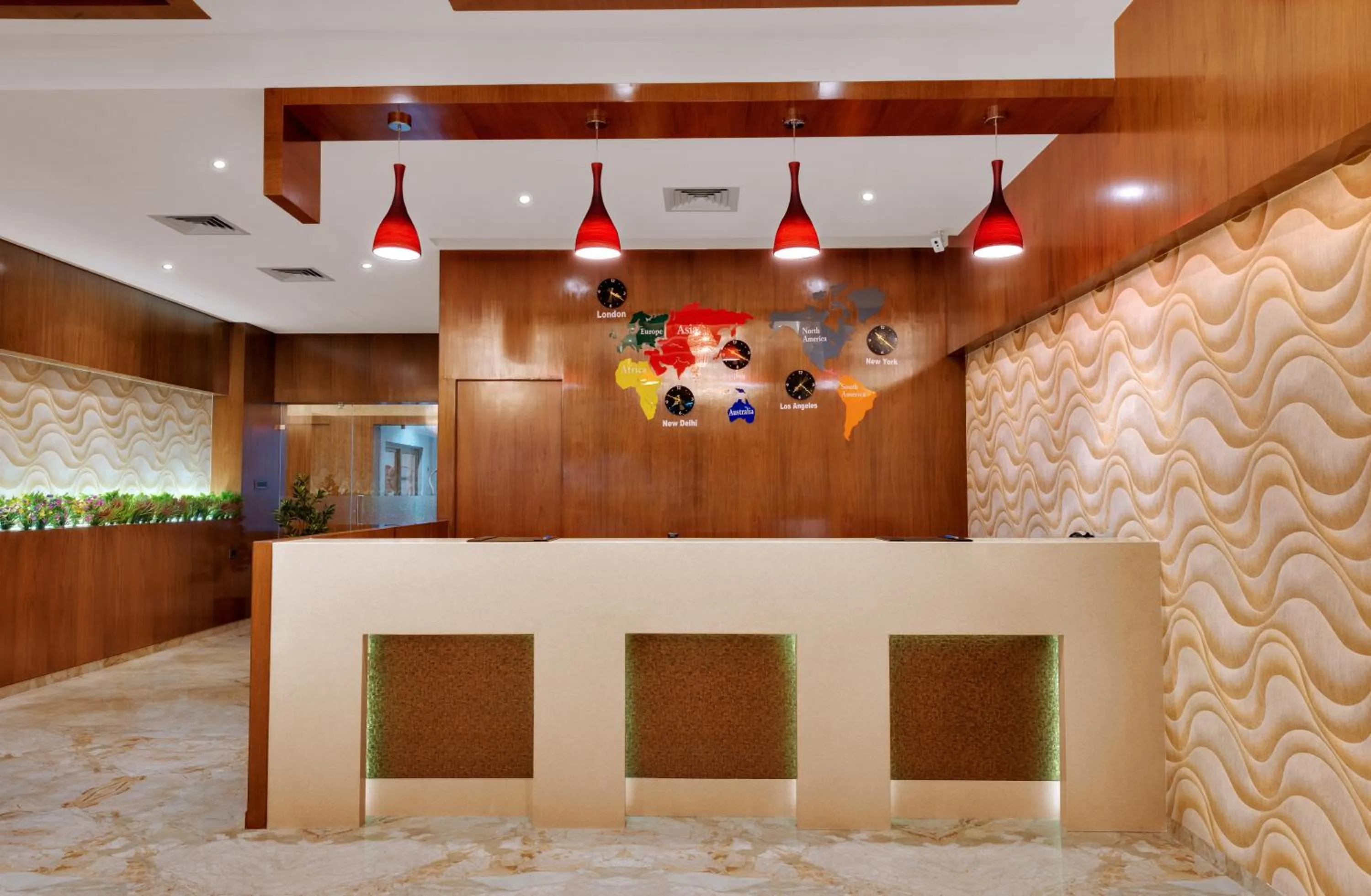 Lobby or reception in Anaya Beacon Hotel, Jamnagar
