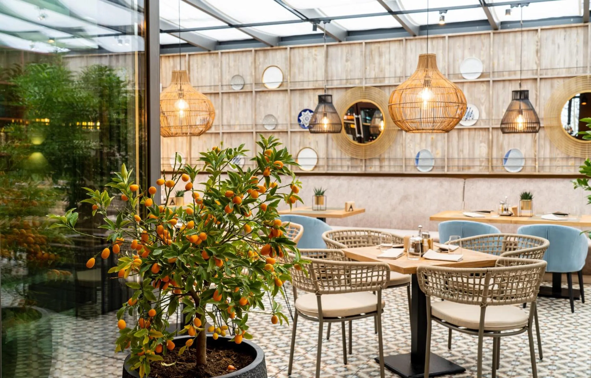 Restaurant/places to eat in Hotel Residence Promenade