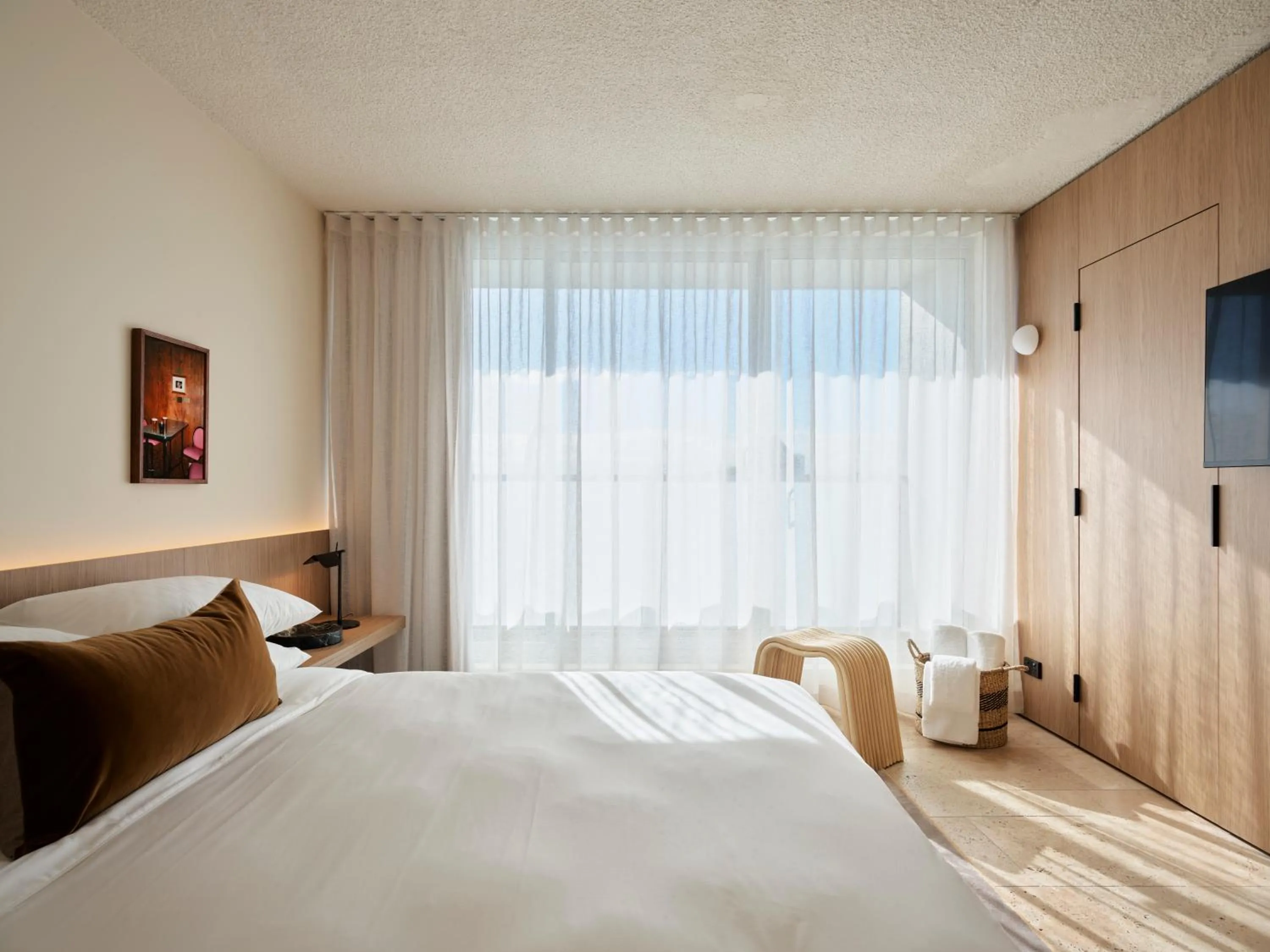 Bedroom, Bed in Oxford House