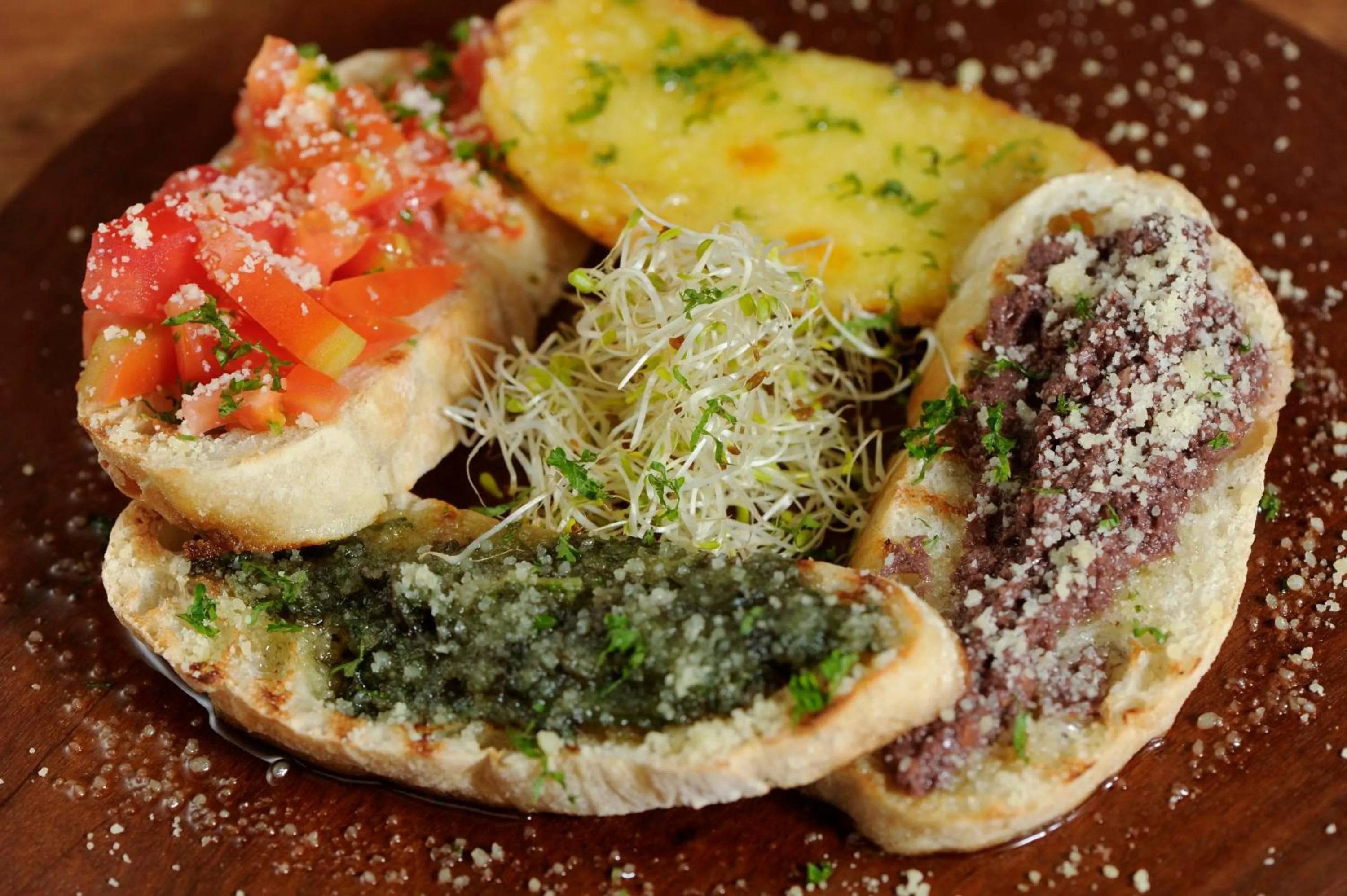 Food close-up in Fleur de Lys