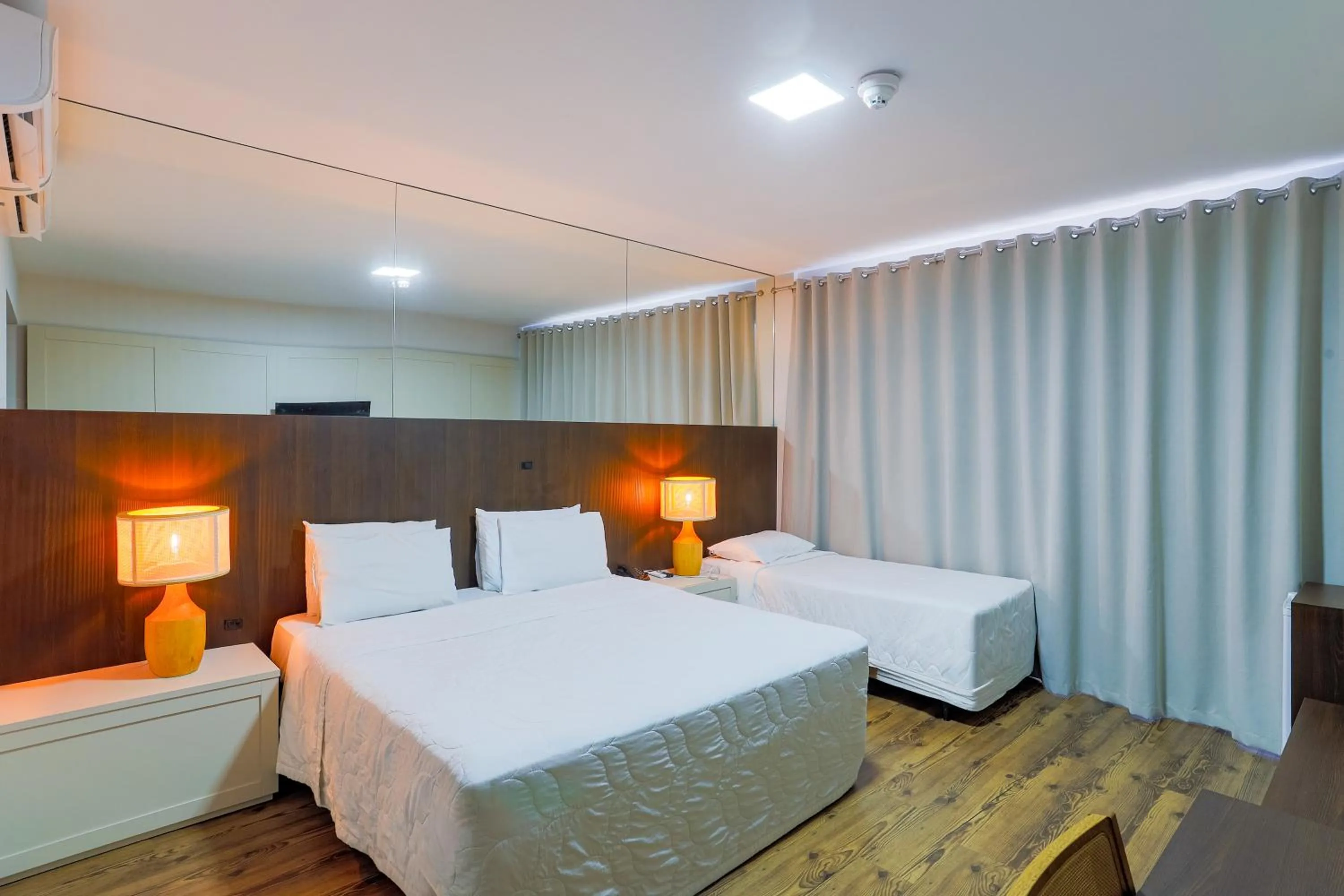 Bed in Alven Hotel by Slaviero Hotéis