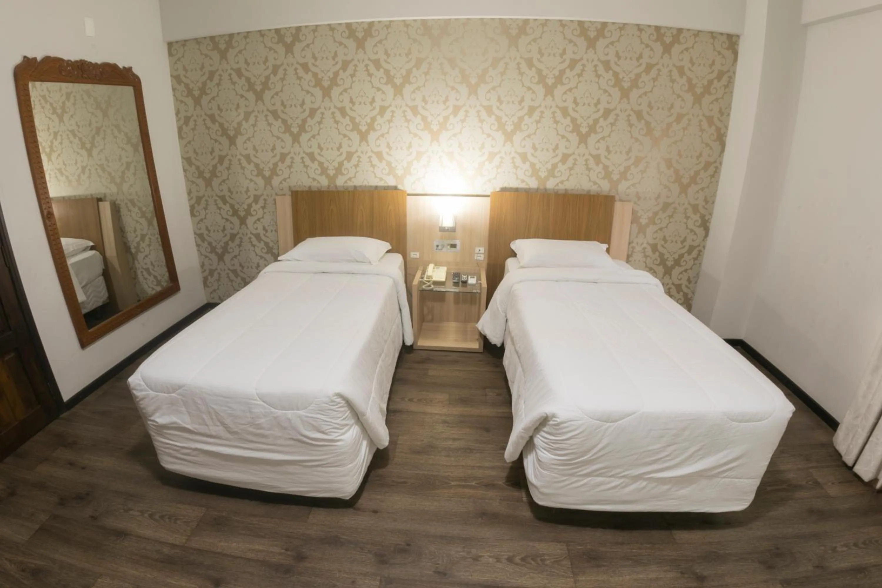 Bed in Alven Hotel by Slaviero Hotéis