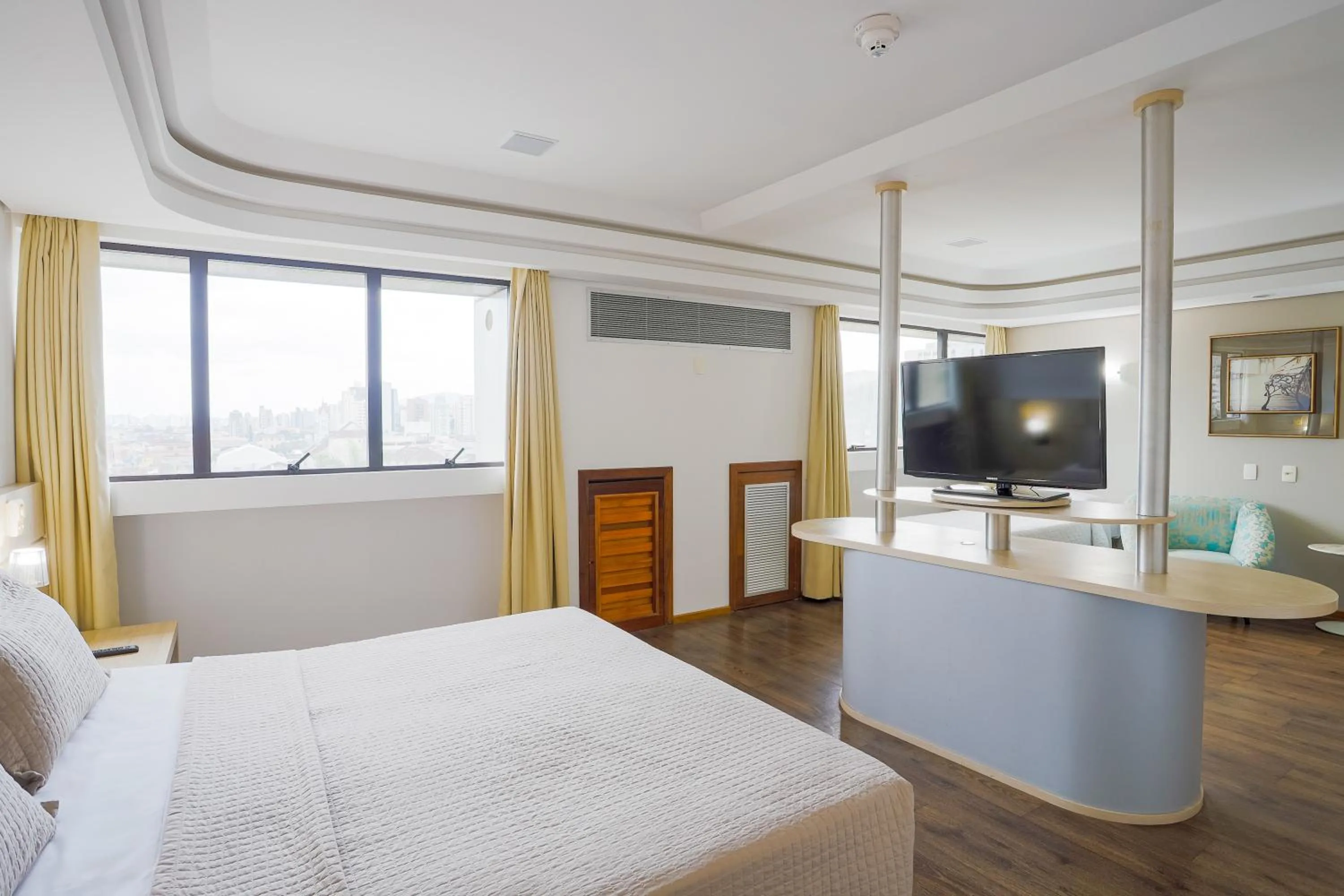 Bed in Alven Hotel by Slaviero Hotéis