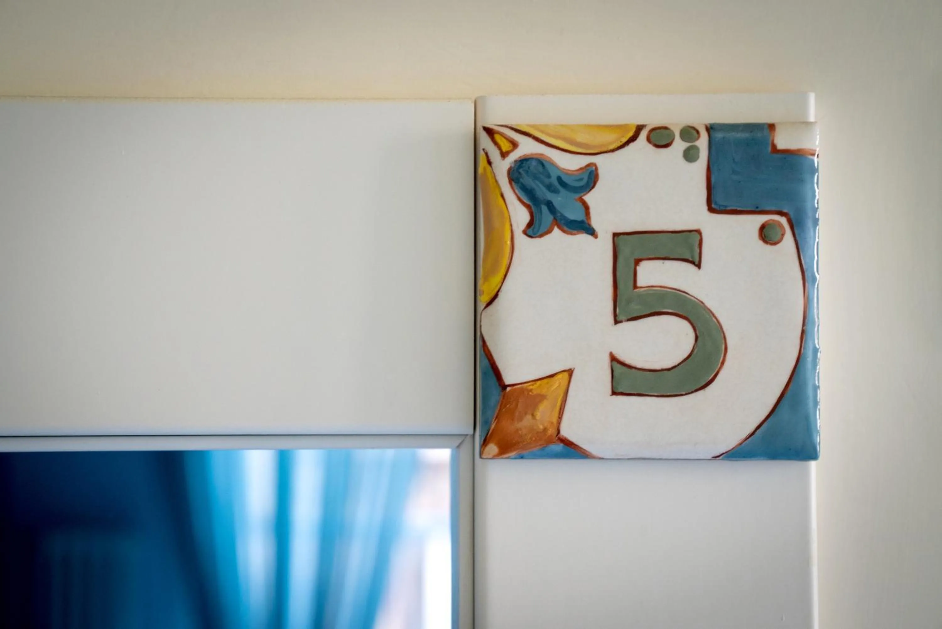 Decorative detail in Regina Elena