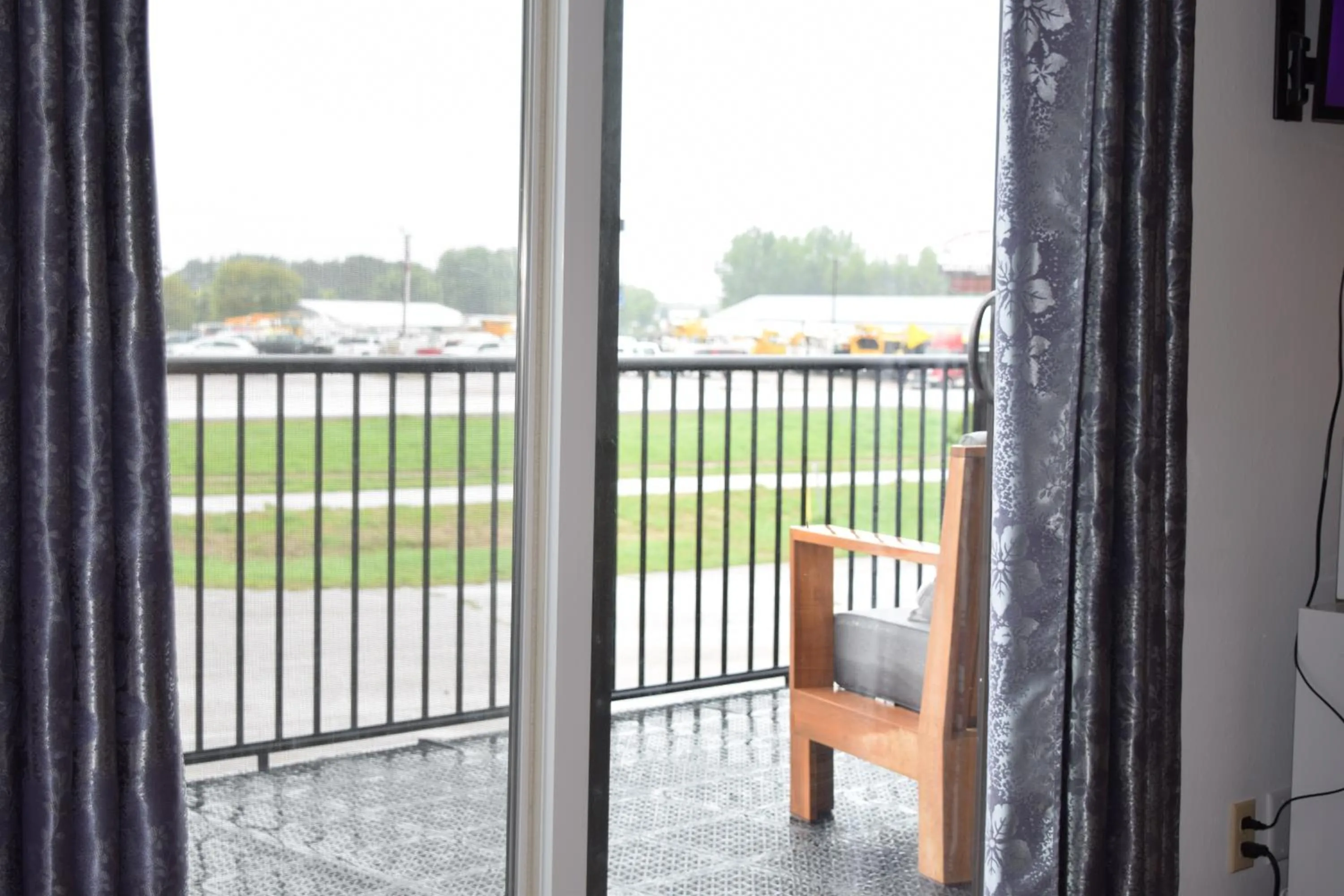 Balcony/Terrace in The Otter Lodge