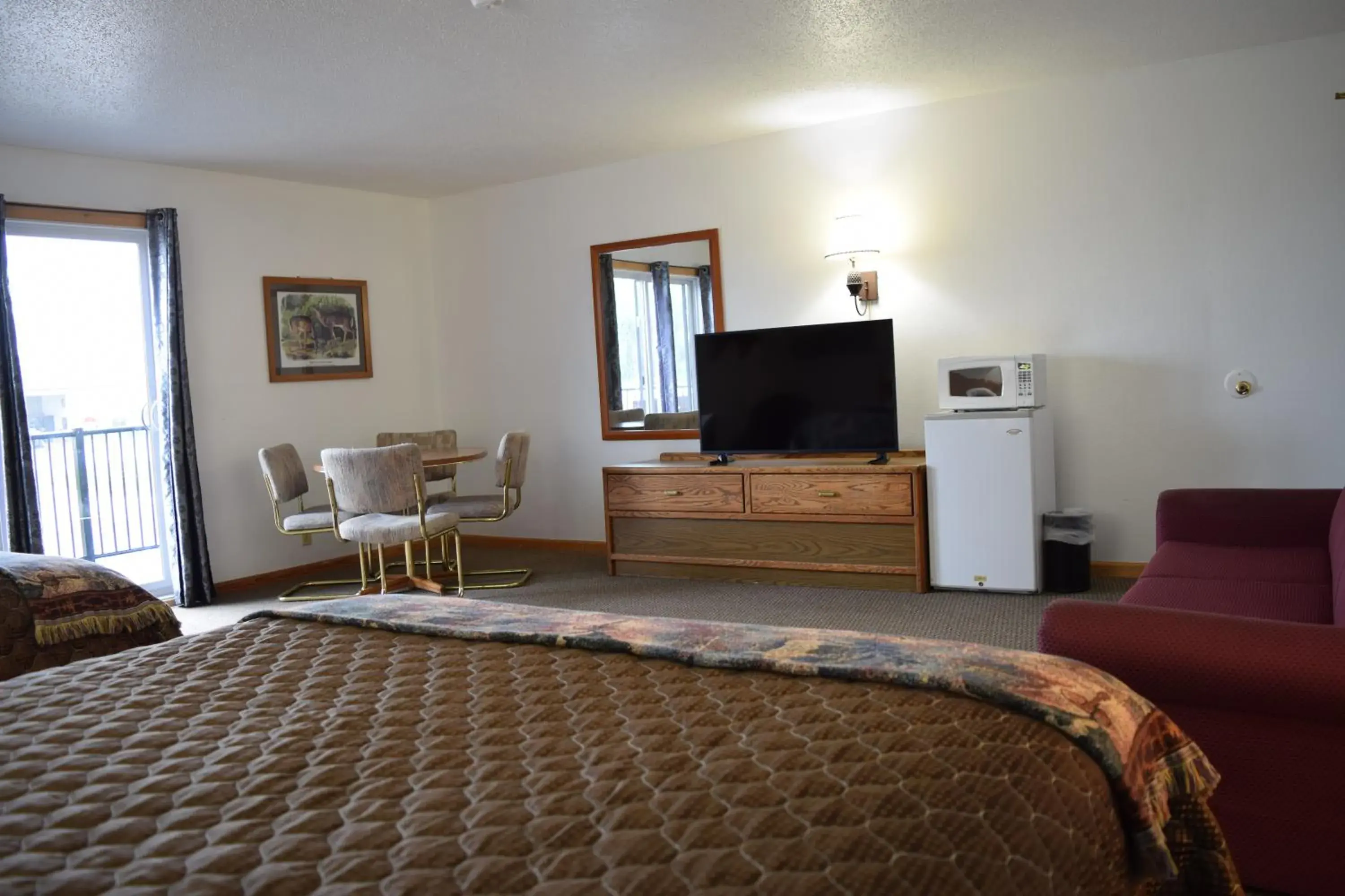 Deluxe Double Room with Balcony - single occupancy in The Otter Lodge Deluxe Double Room with Balcony - single occupancy in The Otter Lodge