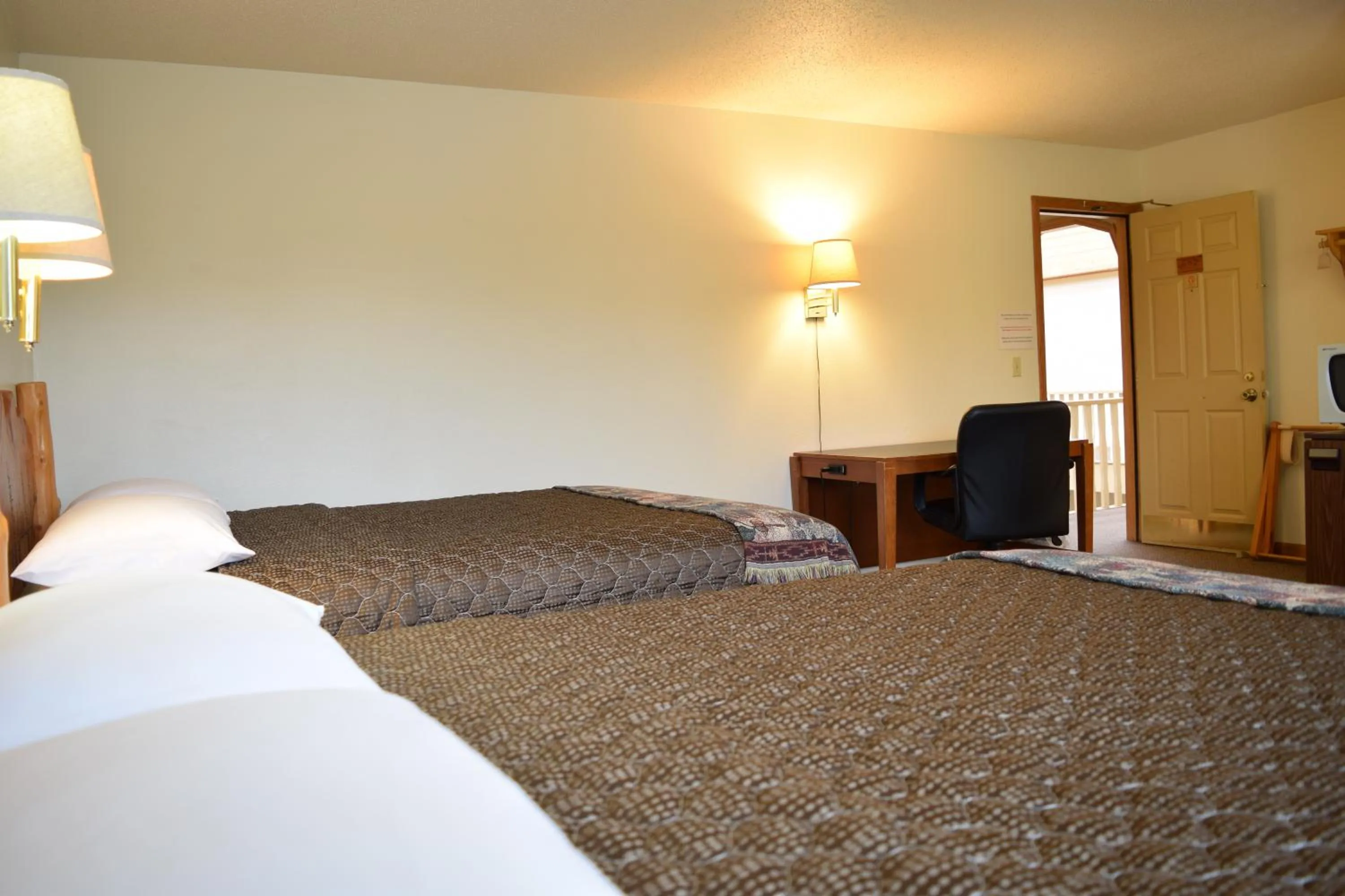 Bed in The Otter Lodge
