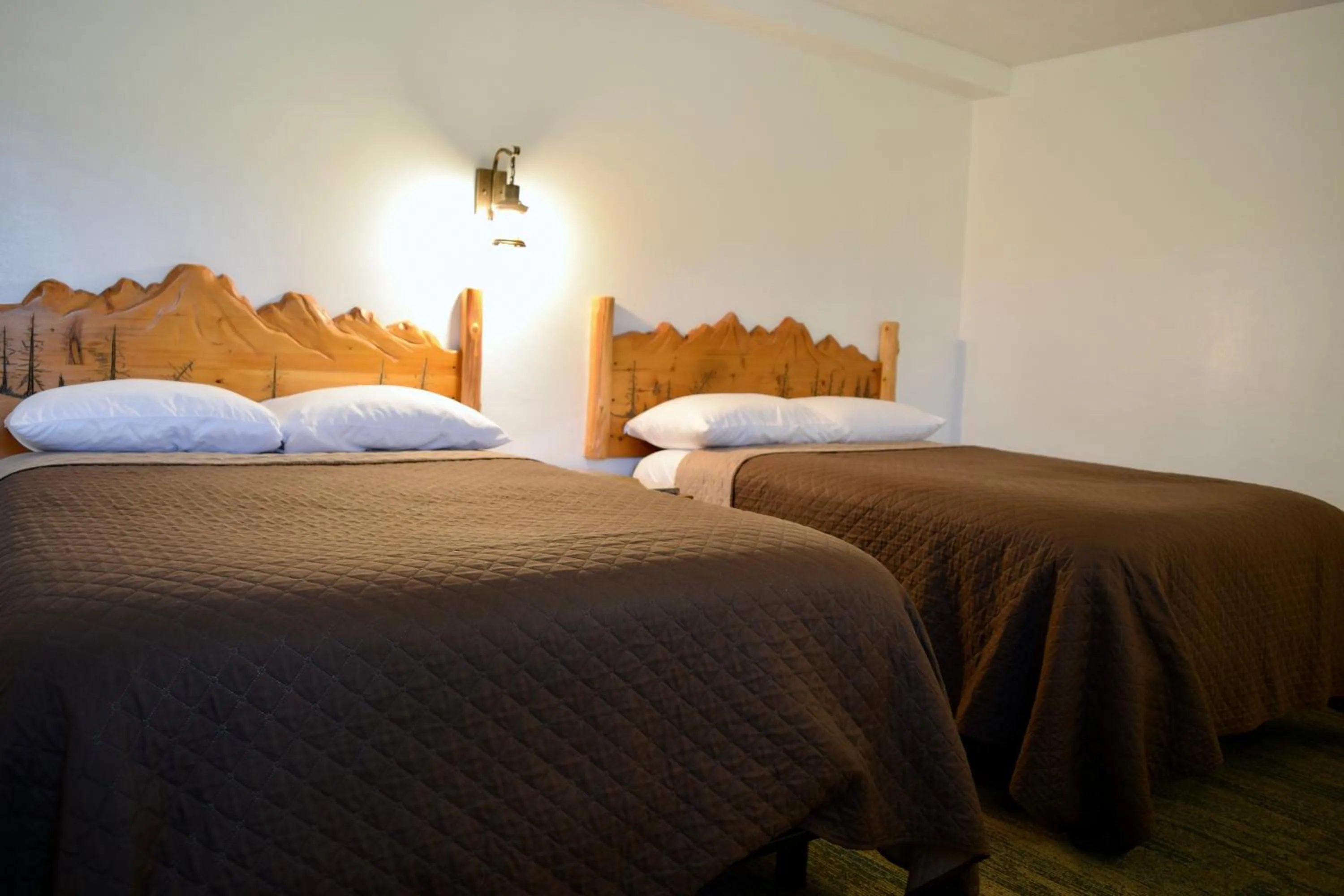 Bed in The Otter Lodge