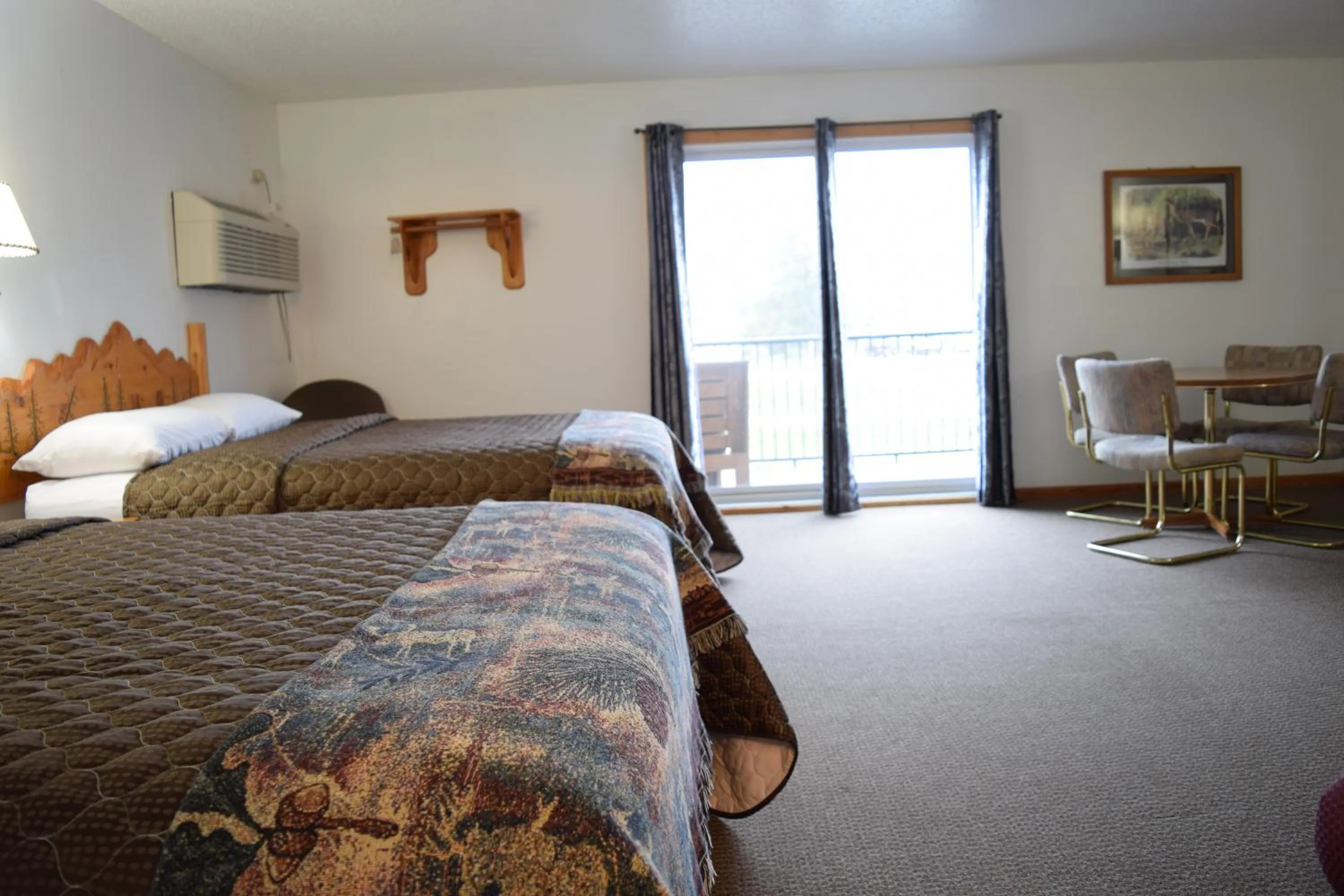 Bed in The Otter Lodge