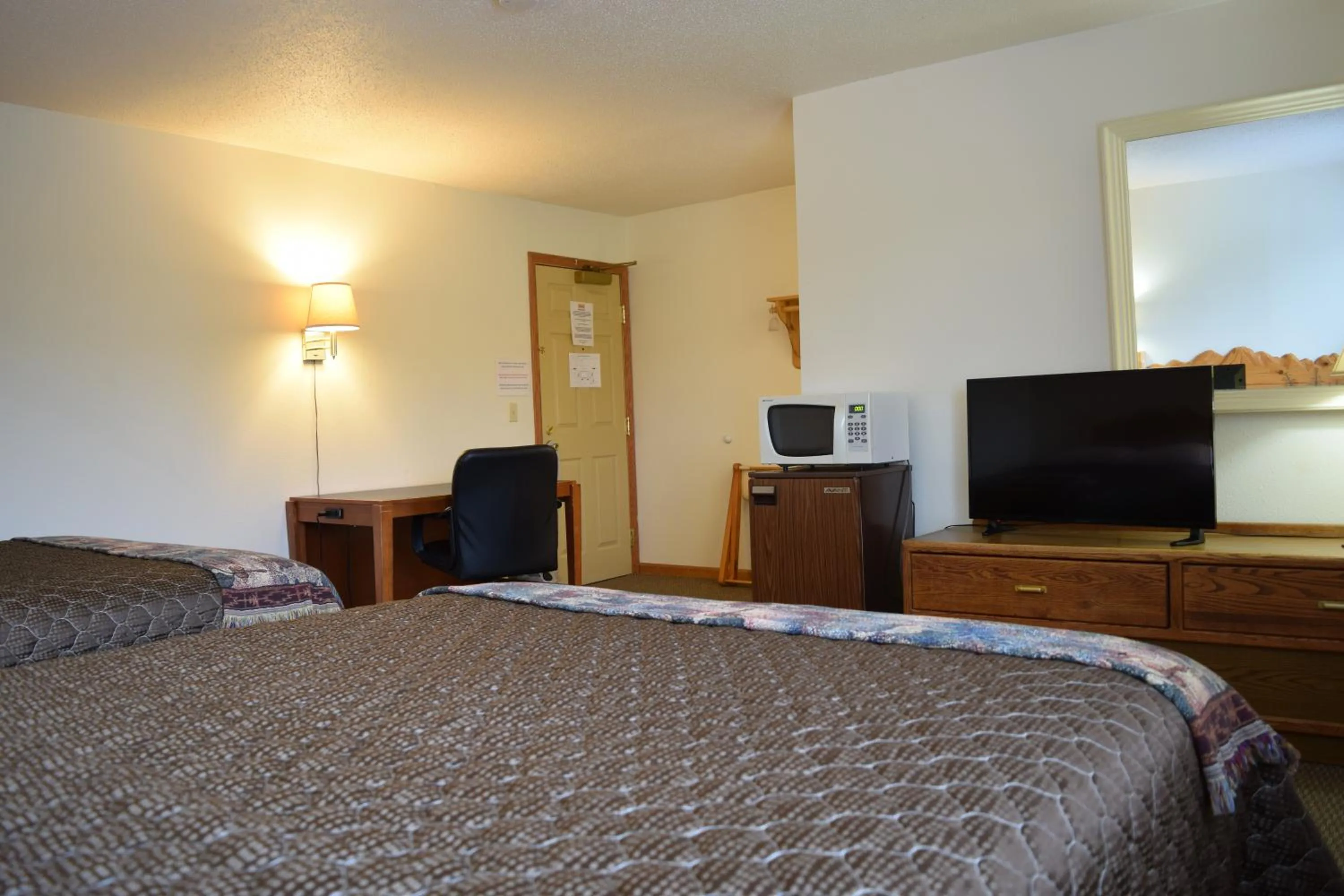 Bed in The Otter Lodge