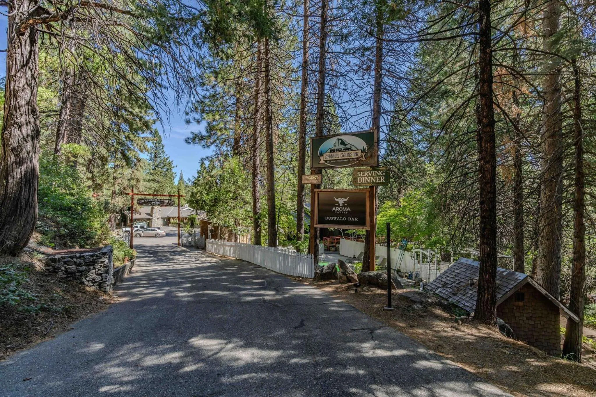 Property logo or sign in Narrow Gauge Inn