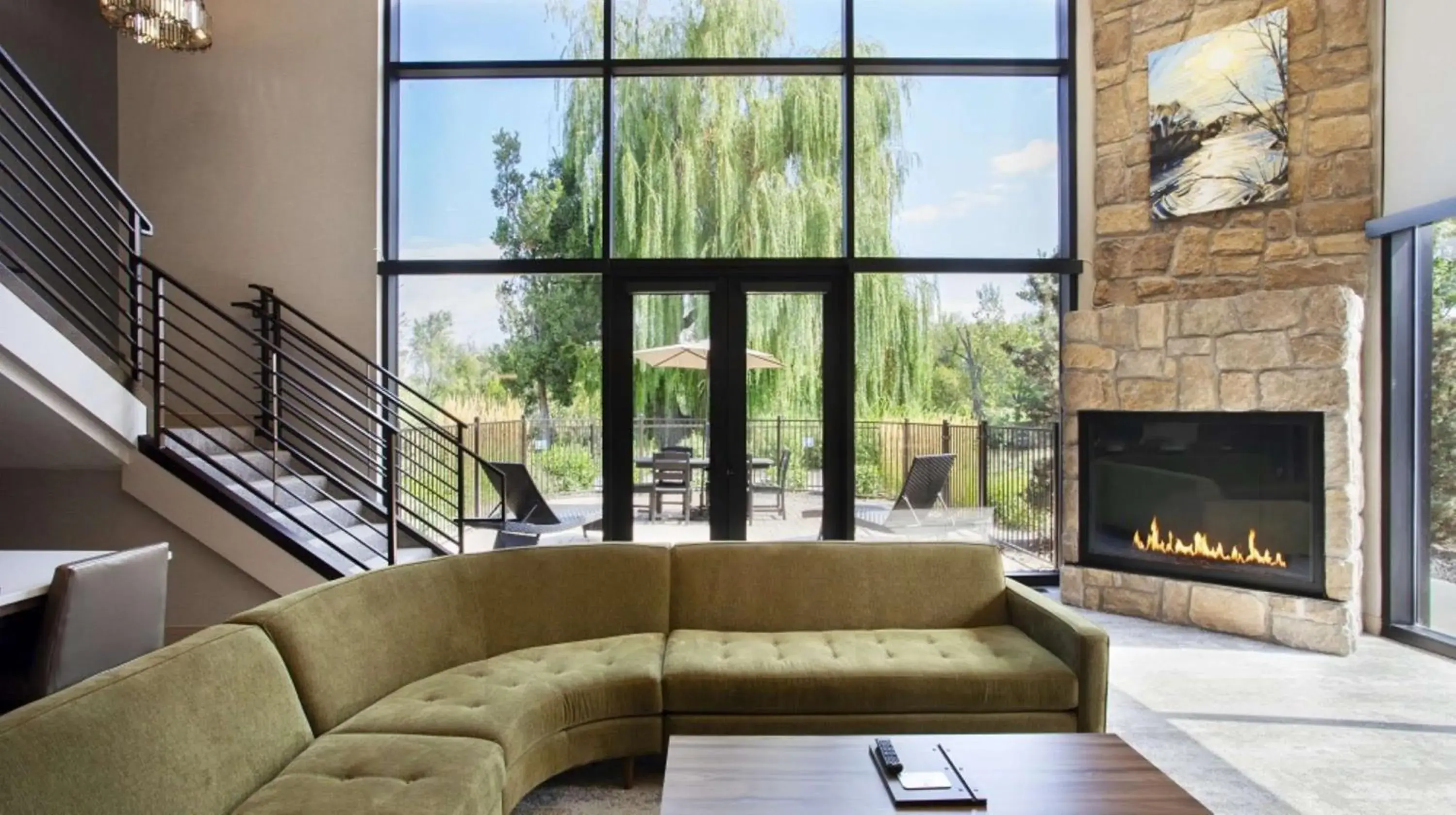 Presidential Loft King Suite with Spa Bath, River View and Patio - Non-Smoking in Riverside Hotel, BW Premier Collection Presidential Loft King Suite with Spa Bath, River View and Patio - Non-Smoking in Riverside Hotel, BW Premier Collection