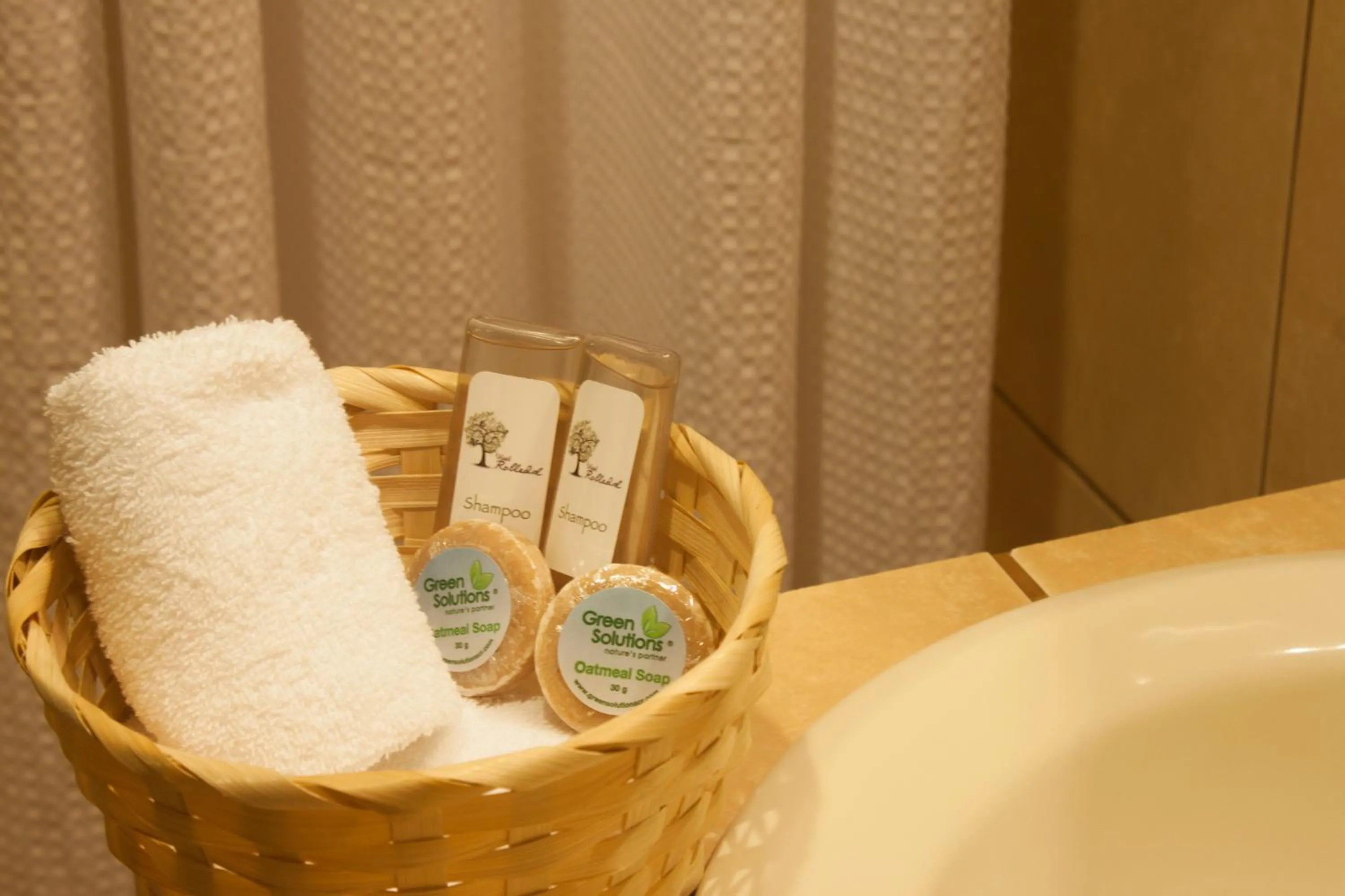 Bathroom in Hotel Robledal