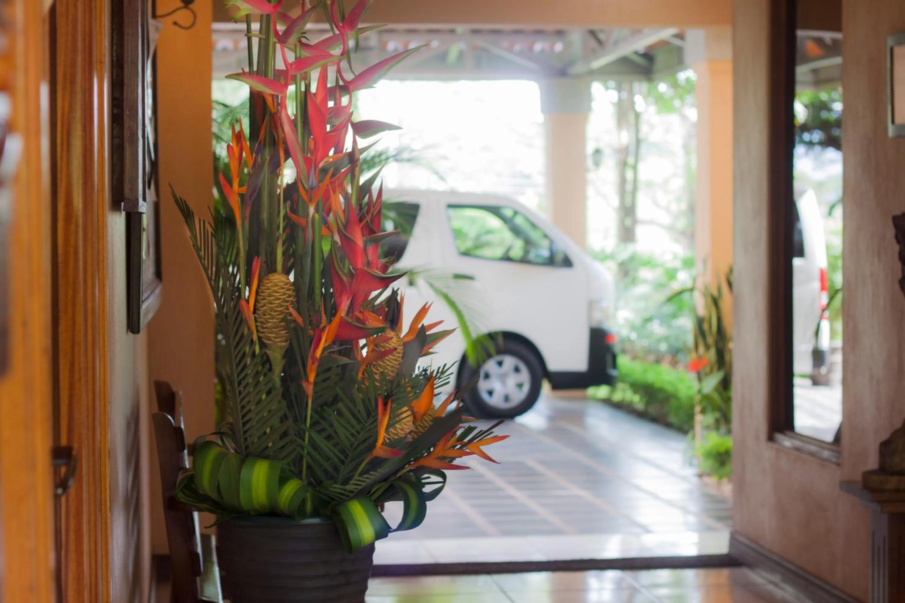 Lobby or reception in Hotel Robledal
