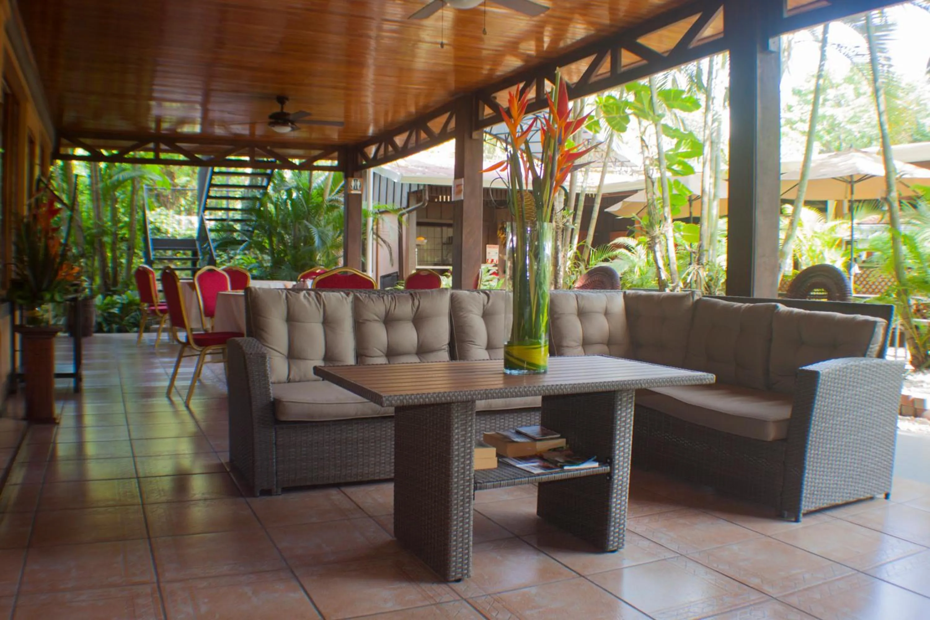 Lobby or reception in Hotel Robledal