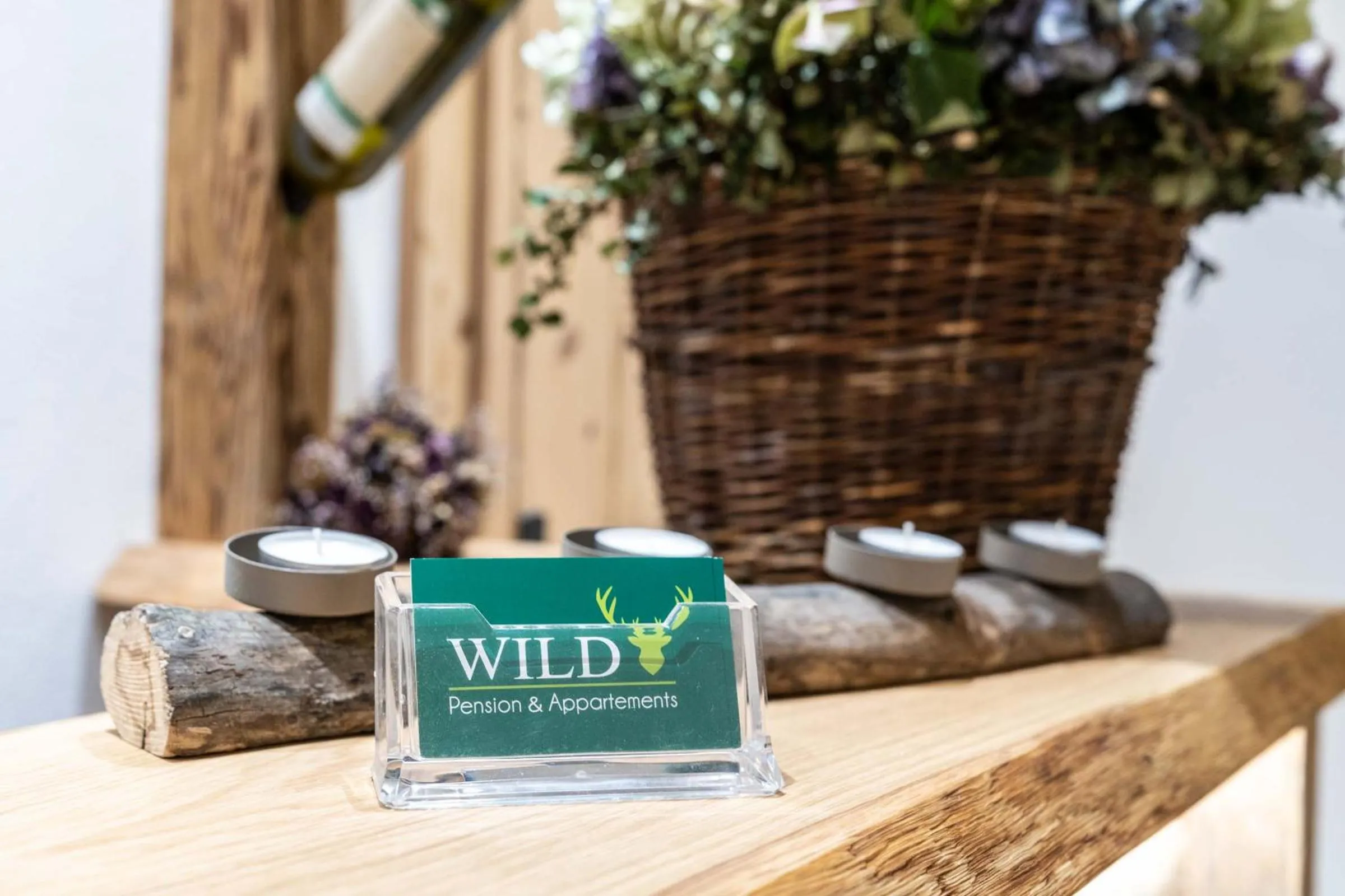 Logo/Certificate/Sign in Pension und Appartements Wild