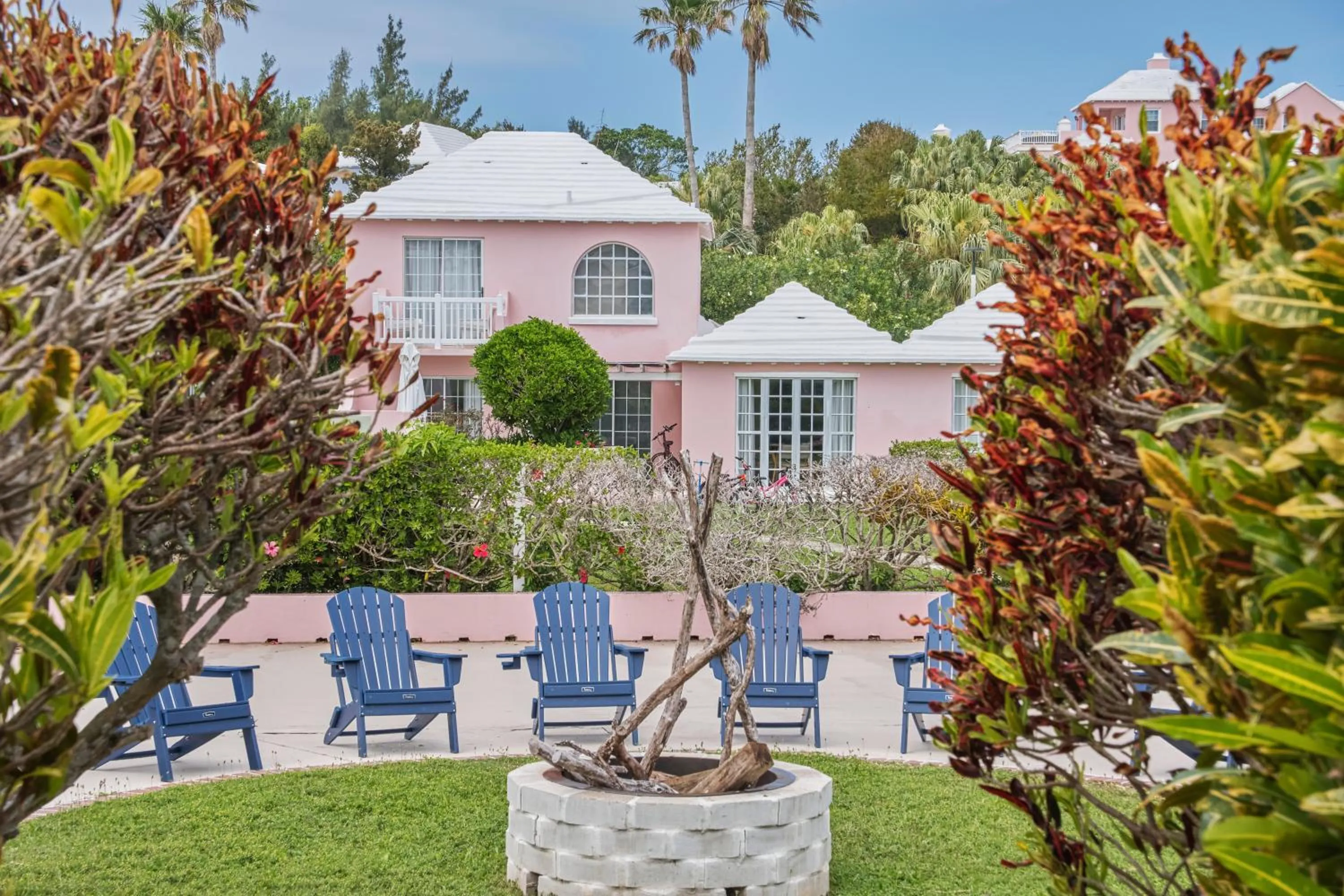 fireplace in St George's Club