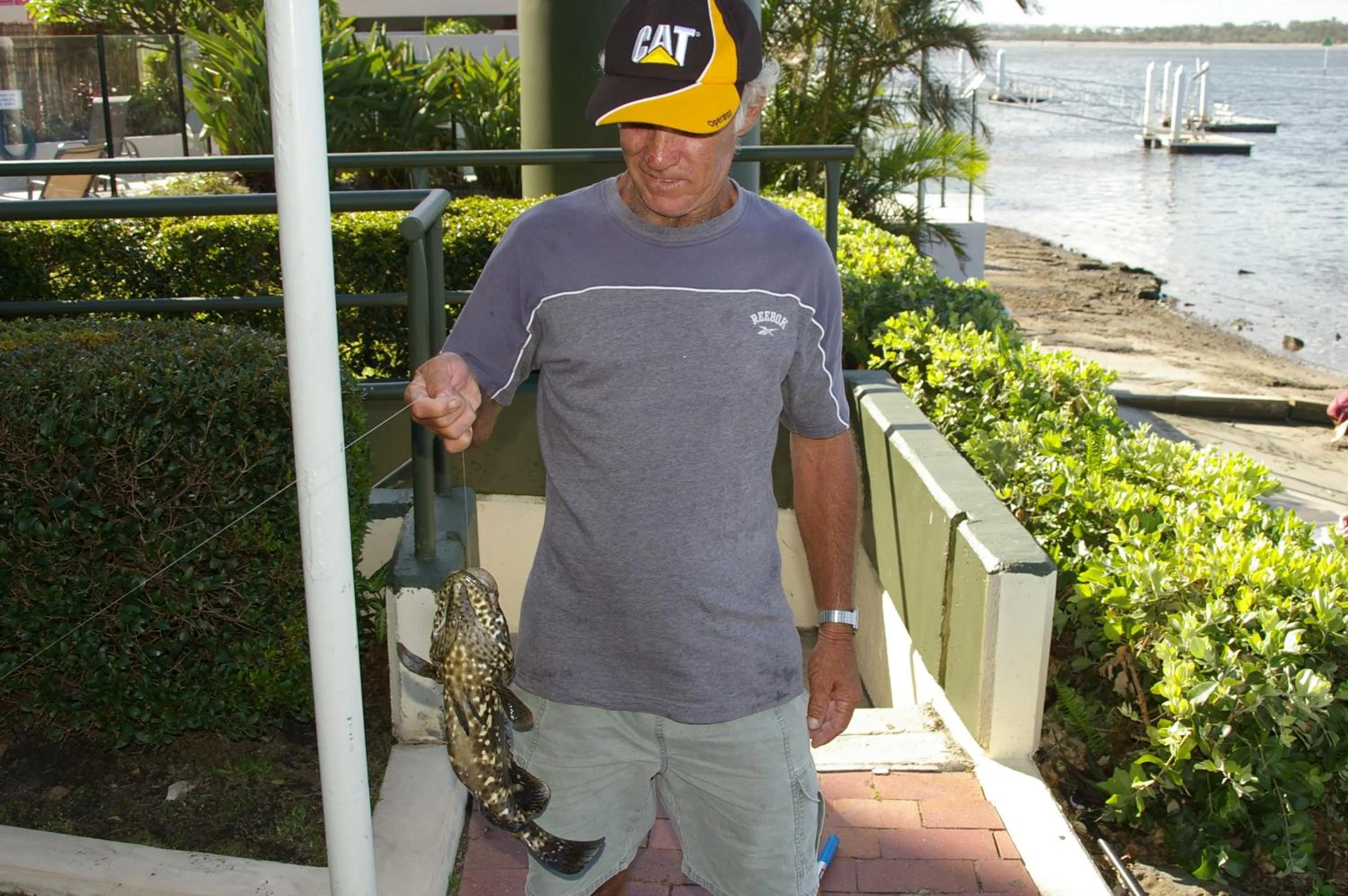 Fishing in Trafalgar Towers