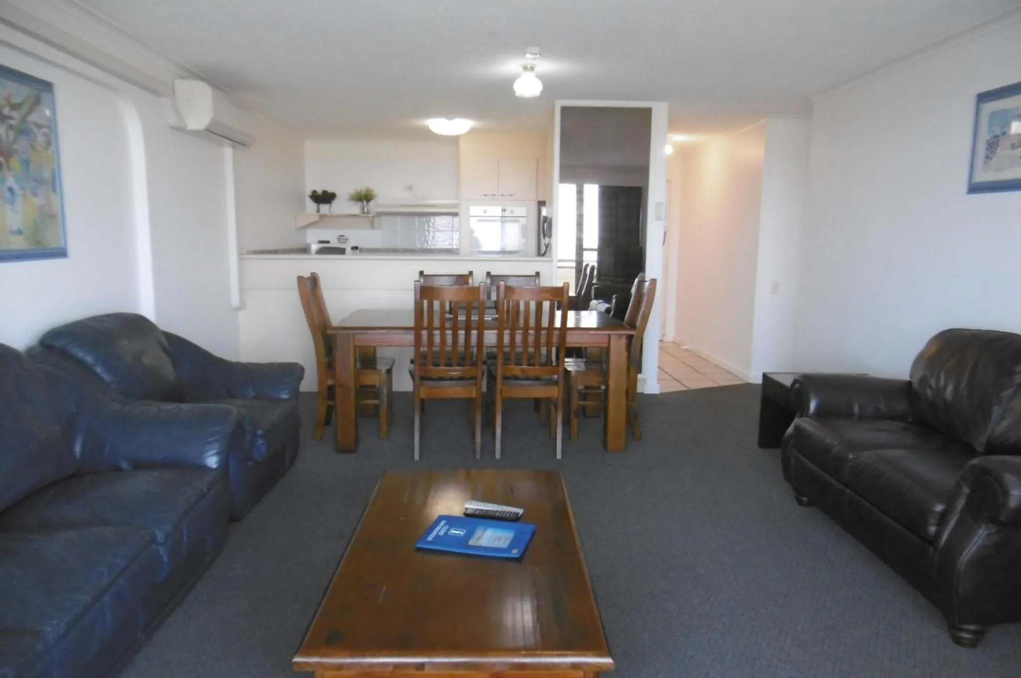 Seating area in Trafalgar Towers