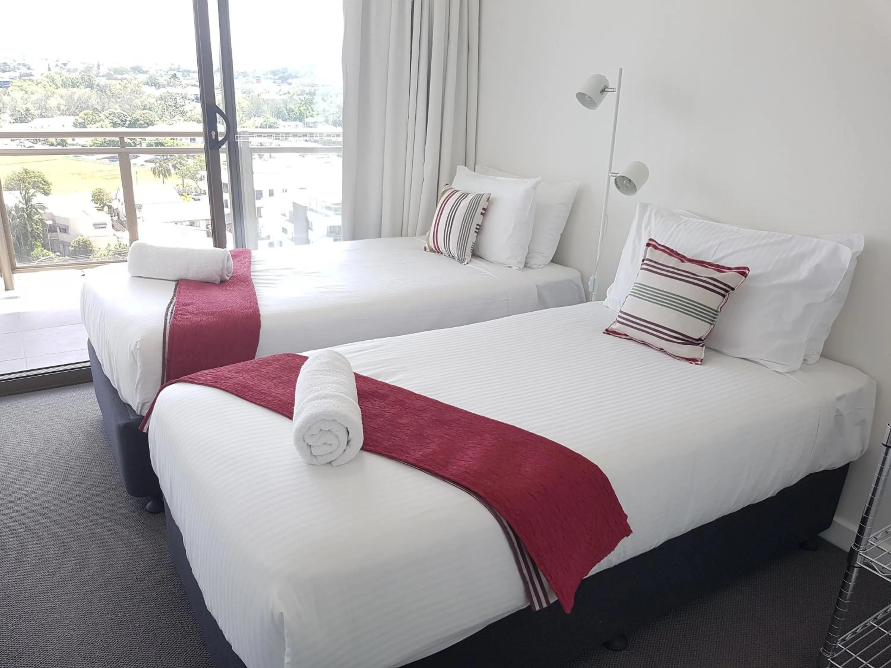 Bed in Trafalgar Towers