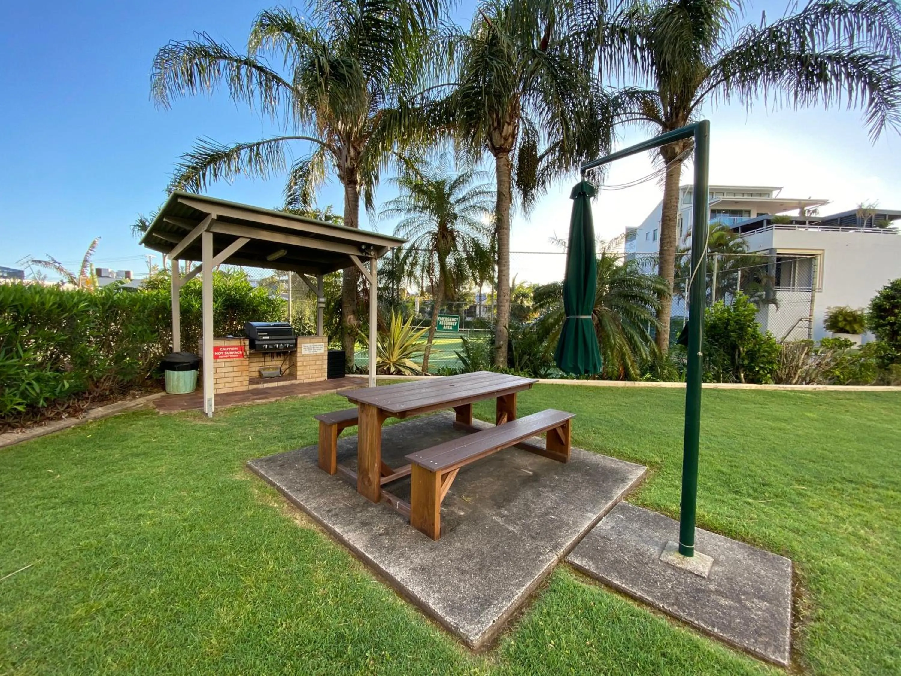 BBQ facilities in Trafalgar Towers