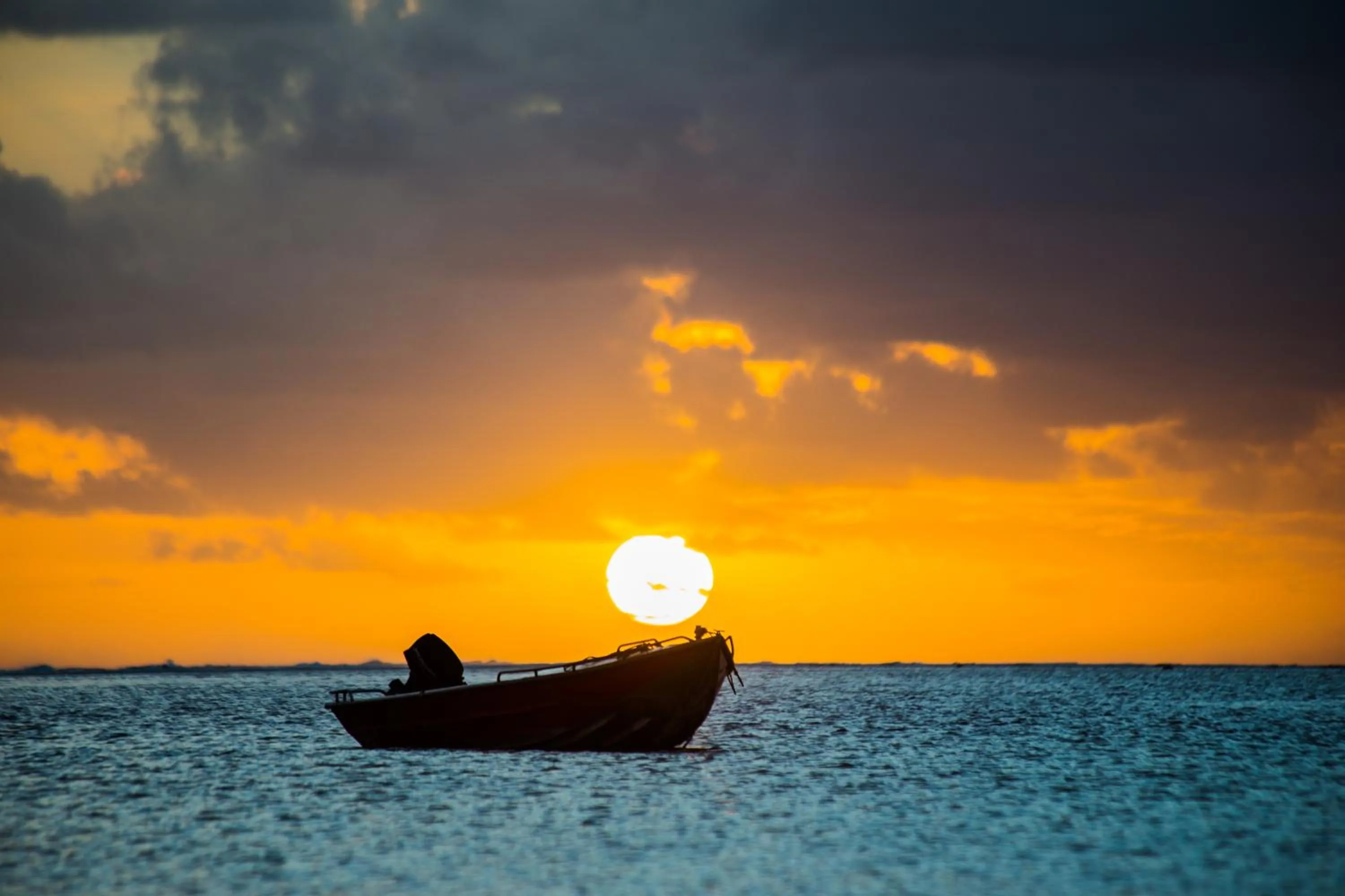 Sunset in Beachouse Resort