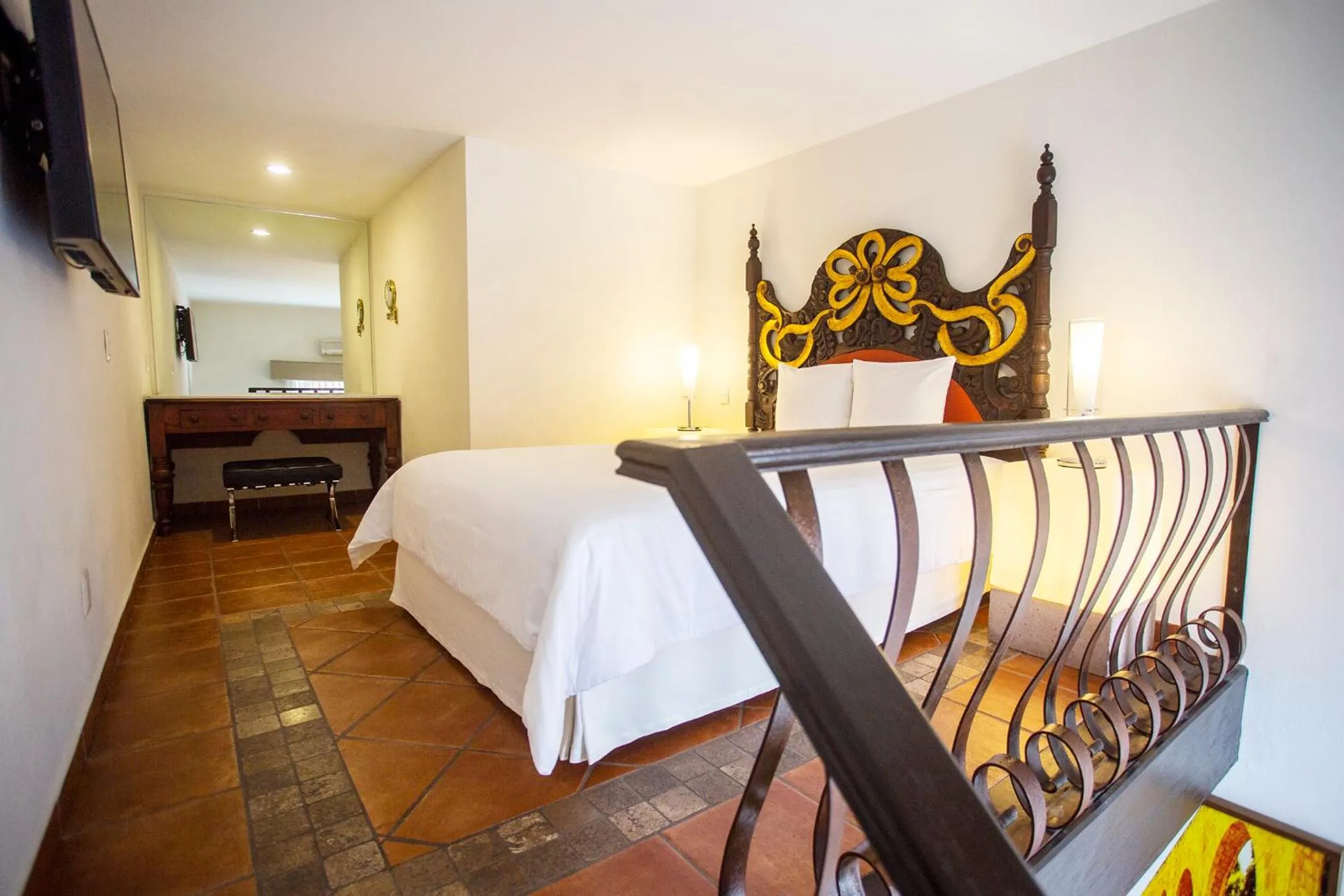Bedroom, Bed in Hotel Herencia By Hosting House