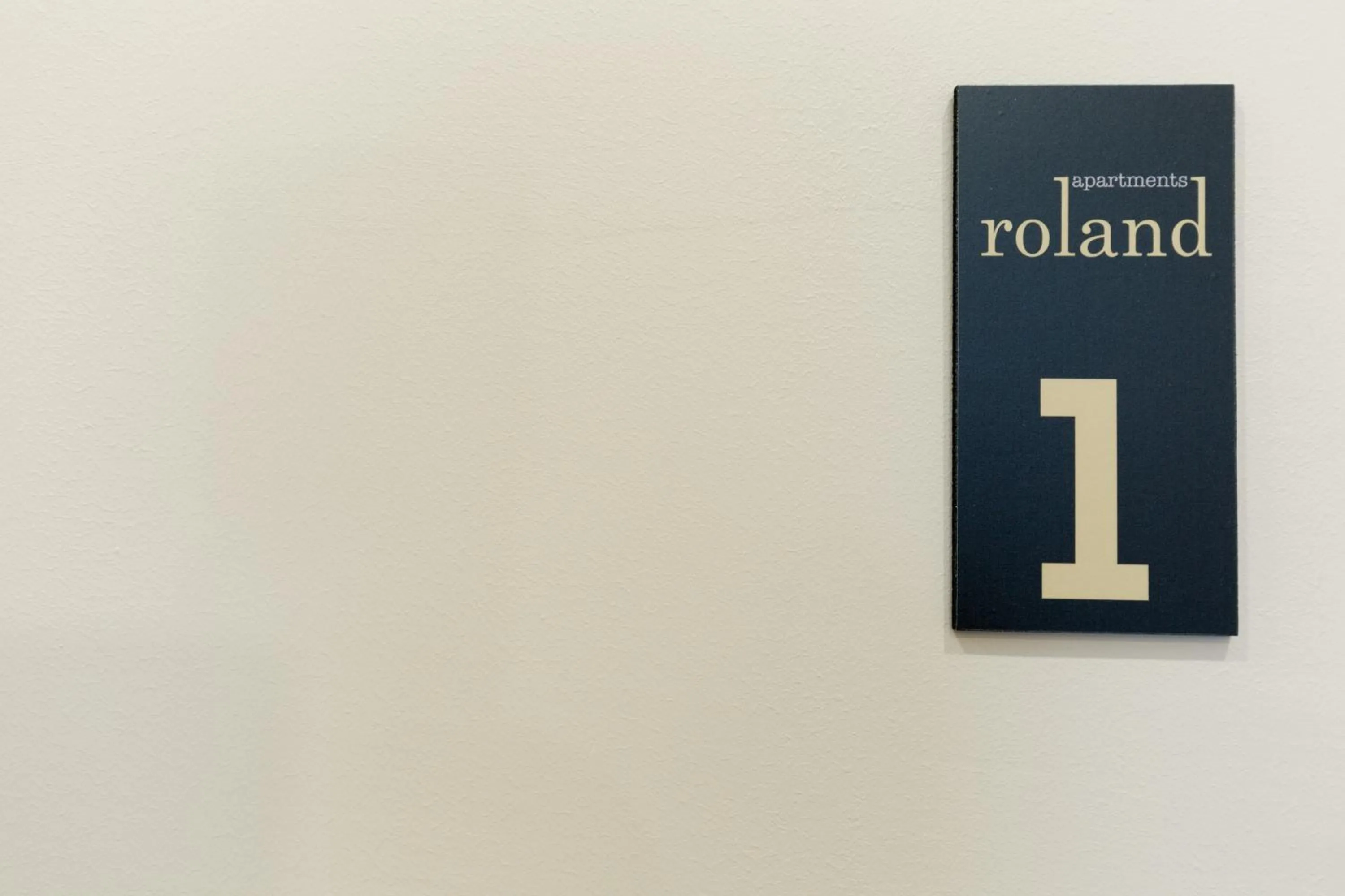 Decorative detail in Roland Apartments