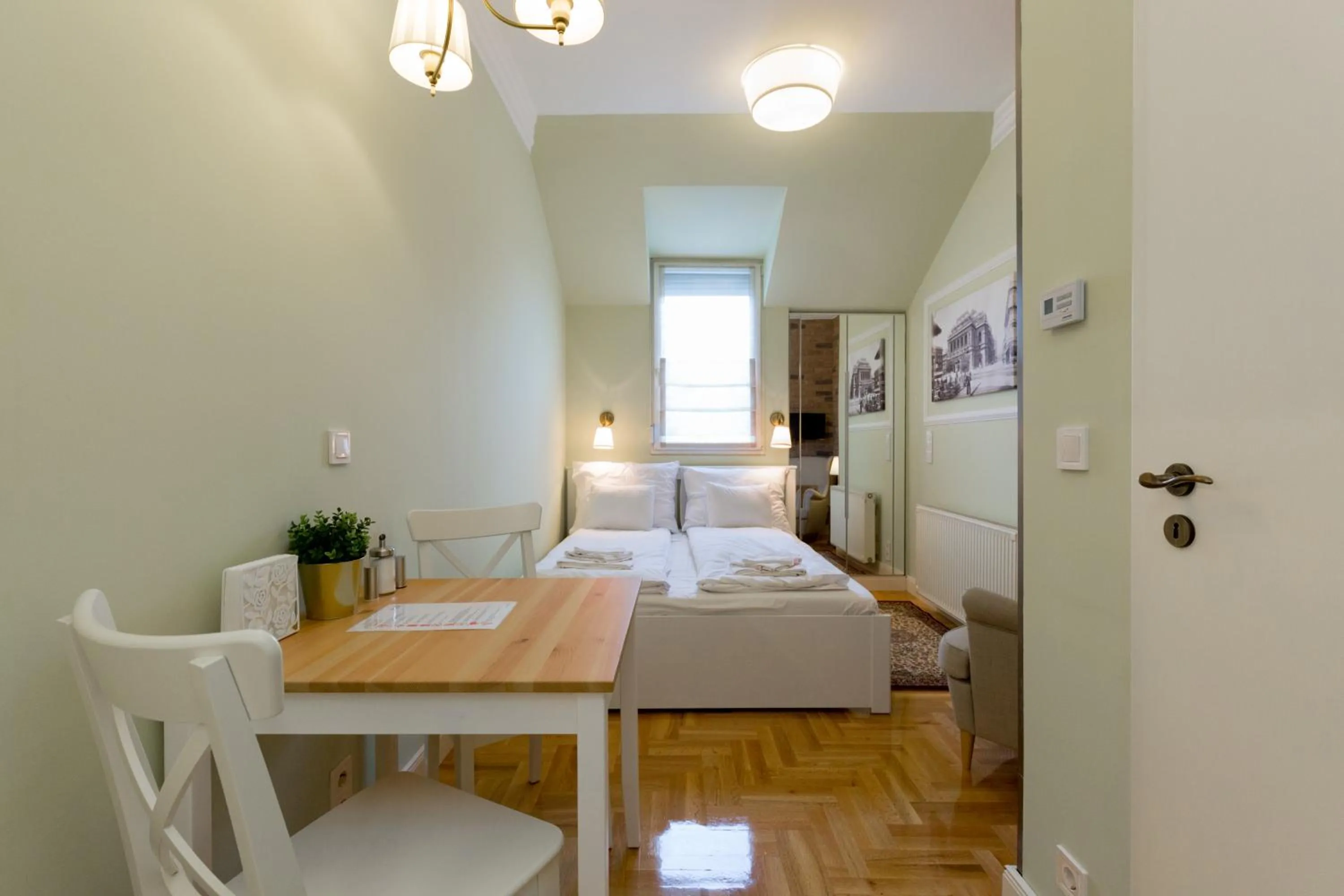 Living room in Roland Apartments