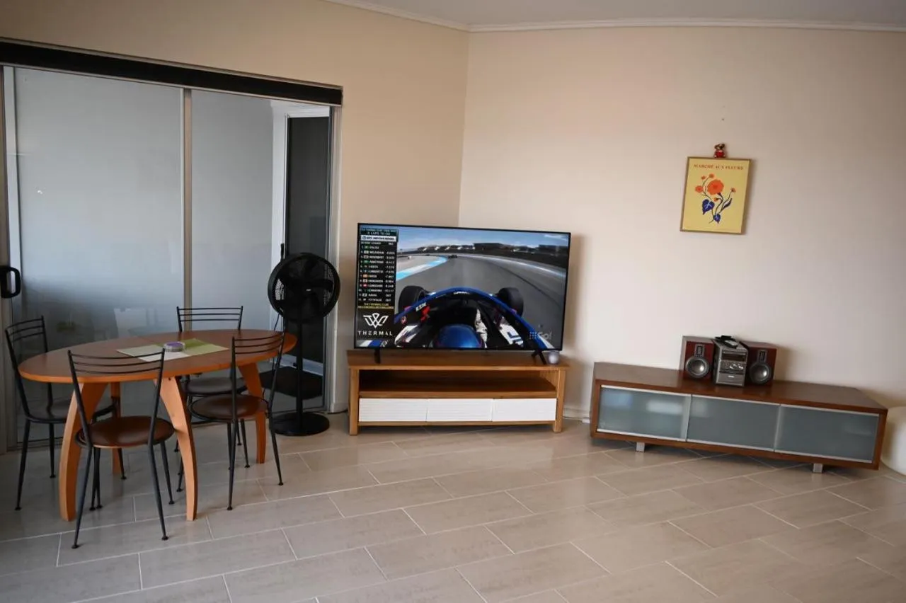 Living room in Waves Maroochy River