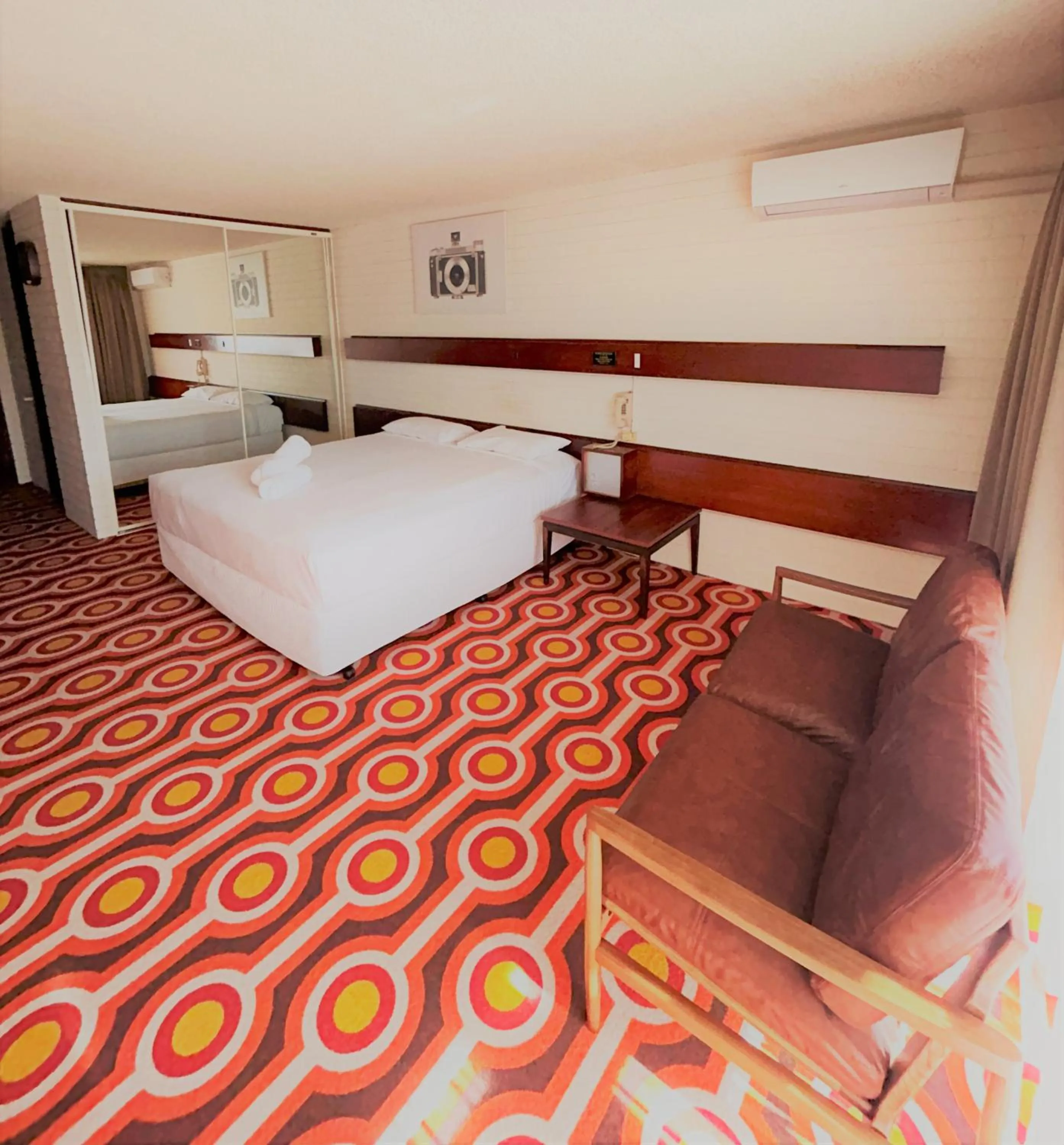 Bed in Indian Ocean Hotel