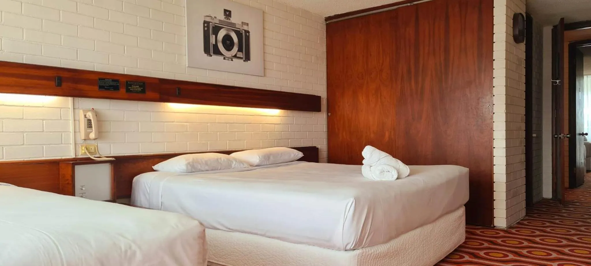 Bed in Indian Ocean Hotel