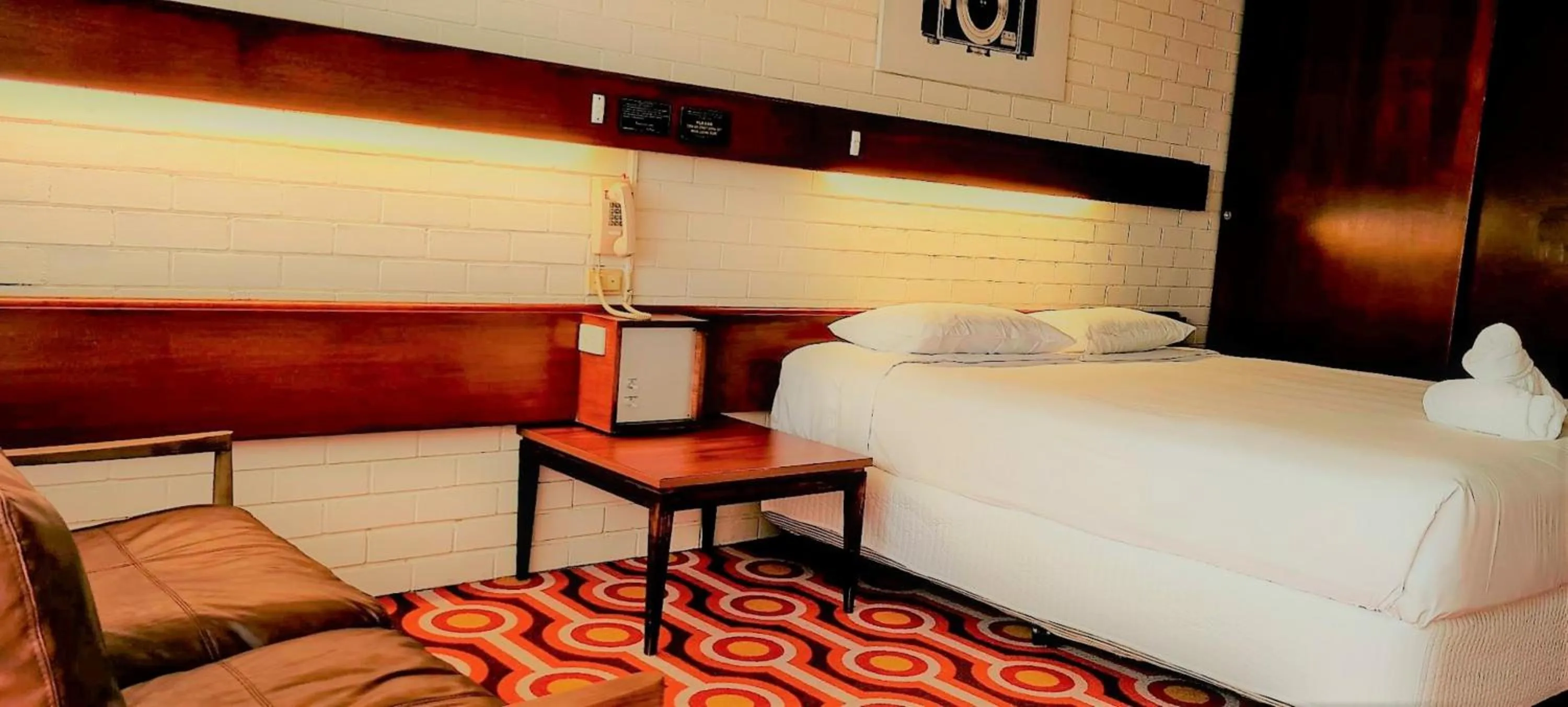 Bed in Indian Ocean Hotel