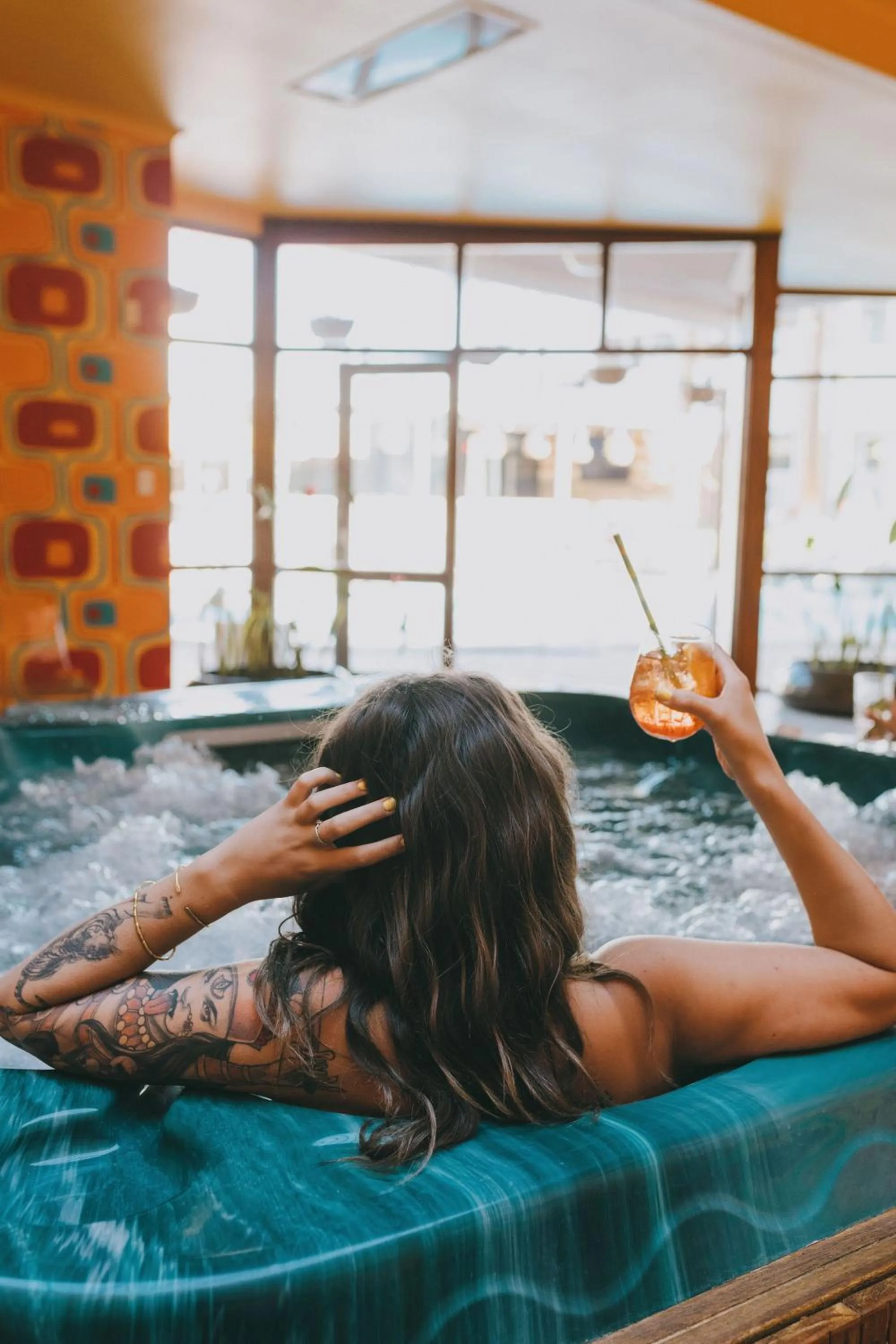 Hot Tub in Indian Ocean Hotel