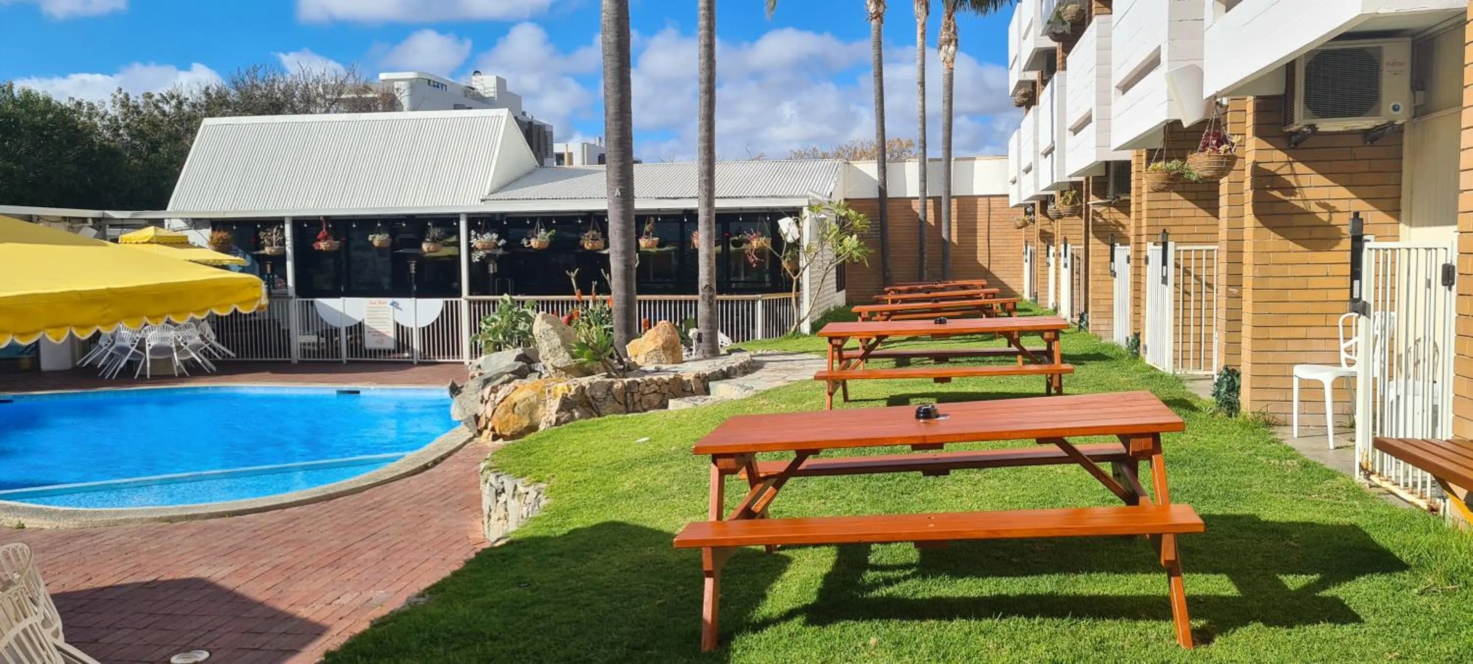 Garden in Indian Ocean Hotel