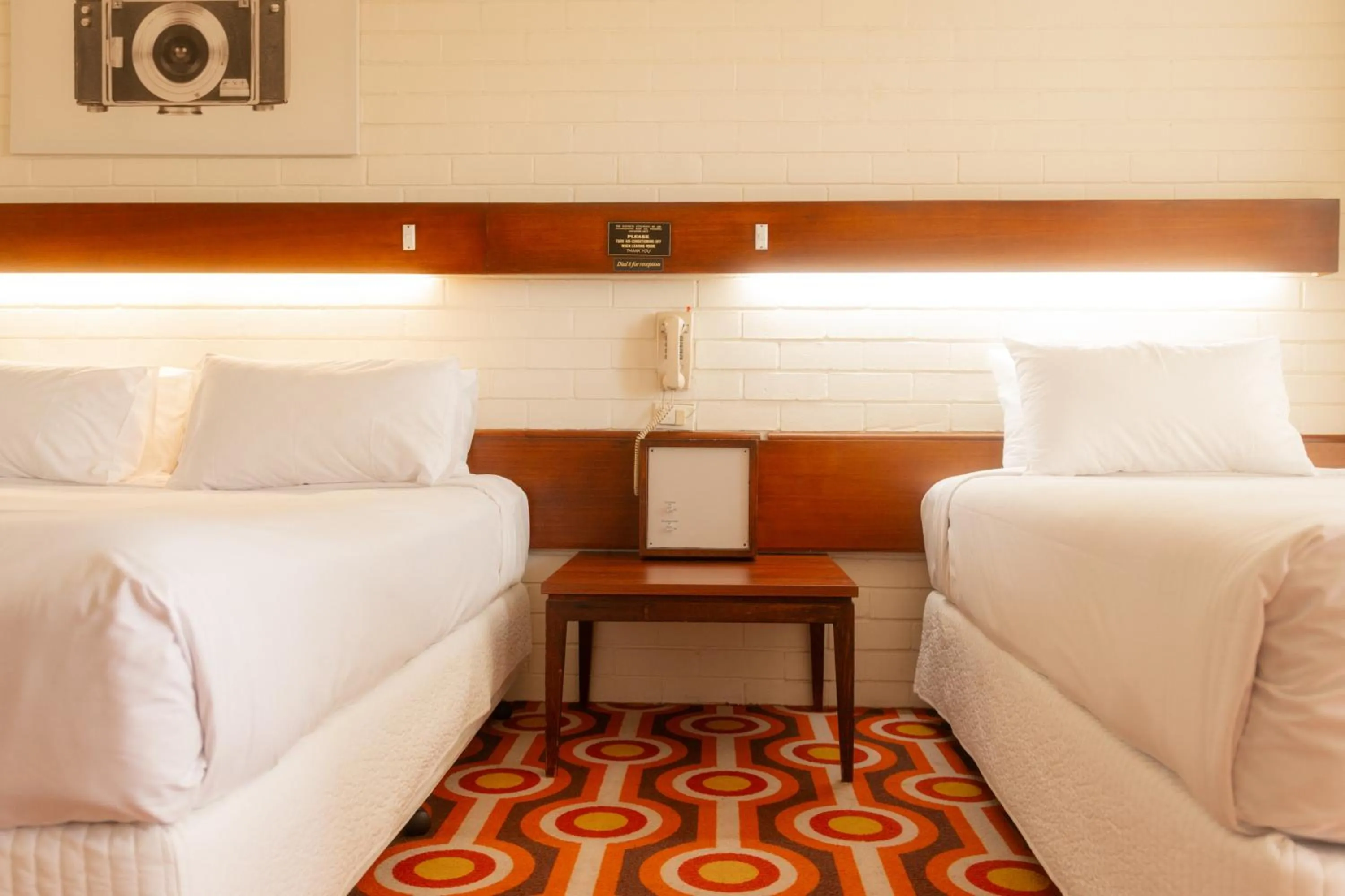 Bed in Indian Ocean Hotel