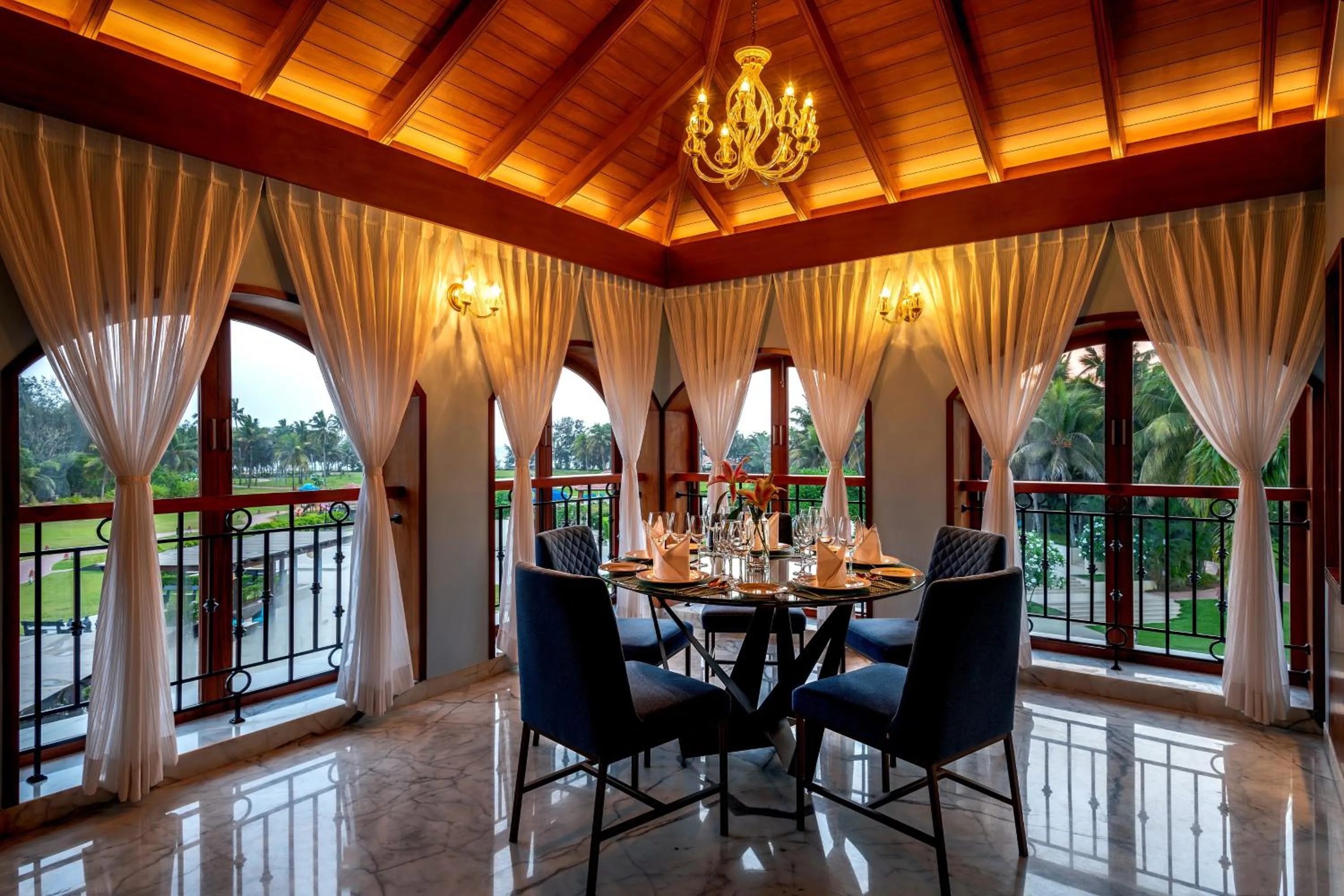 Dining area in Kenilworth Resort & Spa, Goa