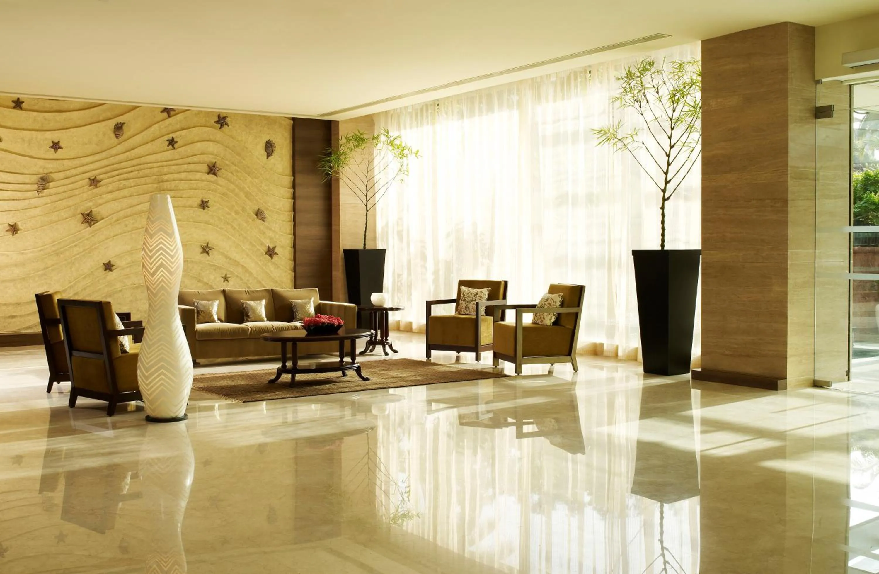 Lobby or reception in Vivanta Goa, Panaji