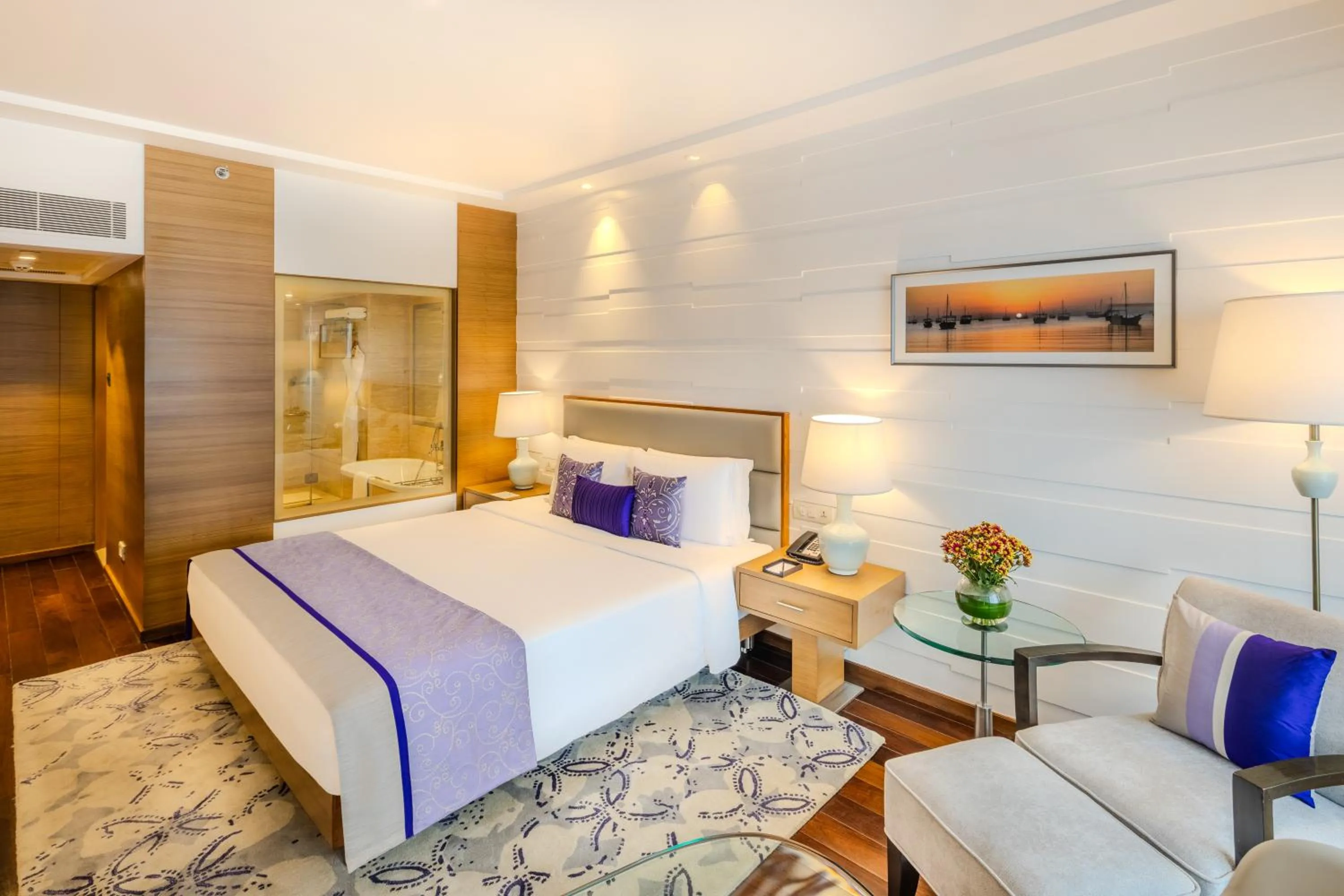 Bed in Vivanta Goa, Panaji