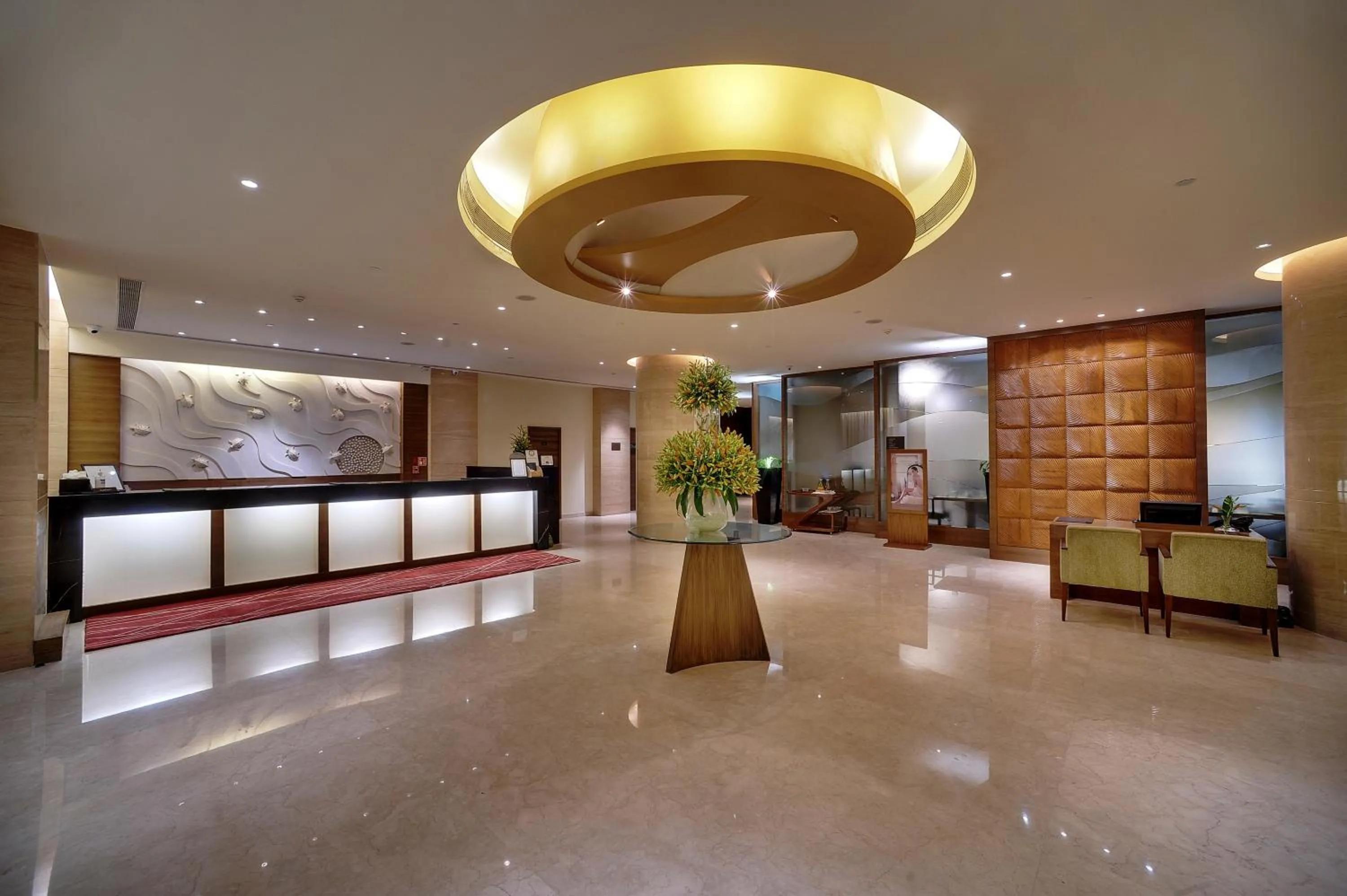 Lobby or reception in Vivanta Goa, Panaji