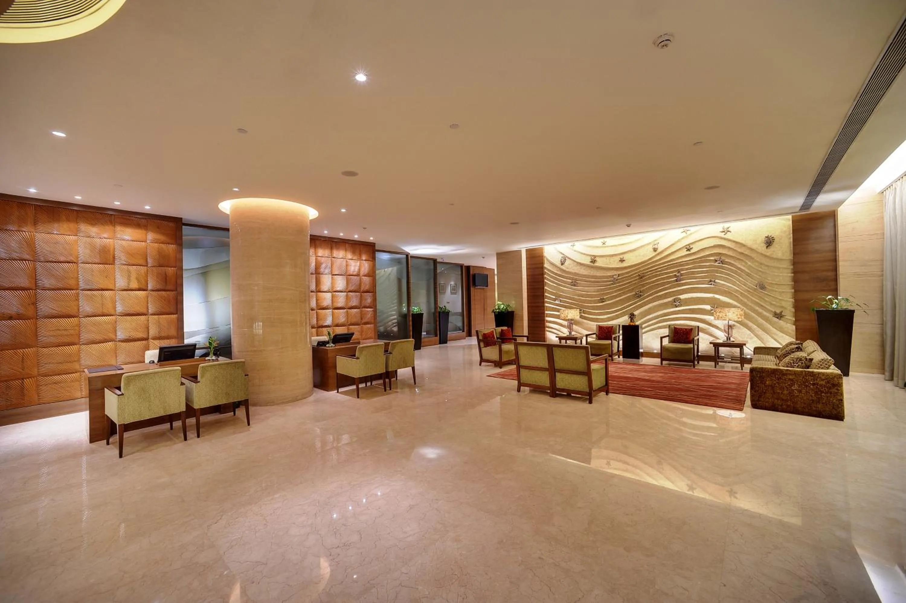 Lobby or reception in Vivanta Goa, Panaji