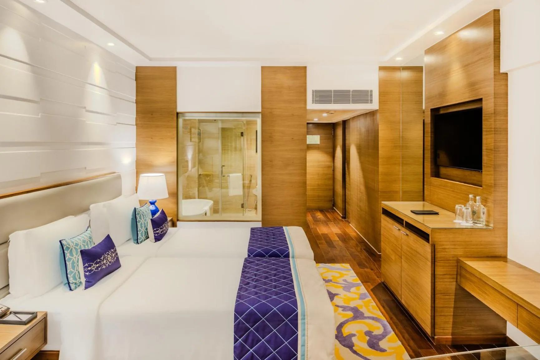 Bed in Vivanta Goa, Panaji