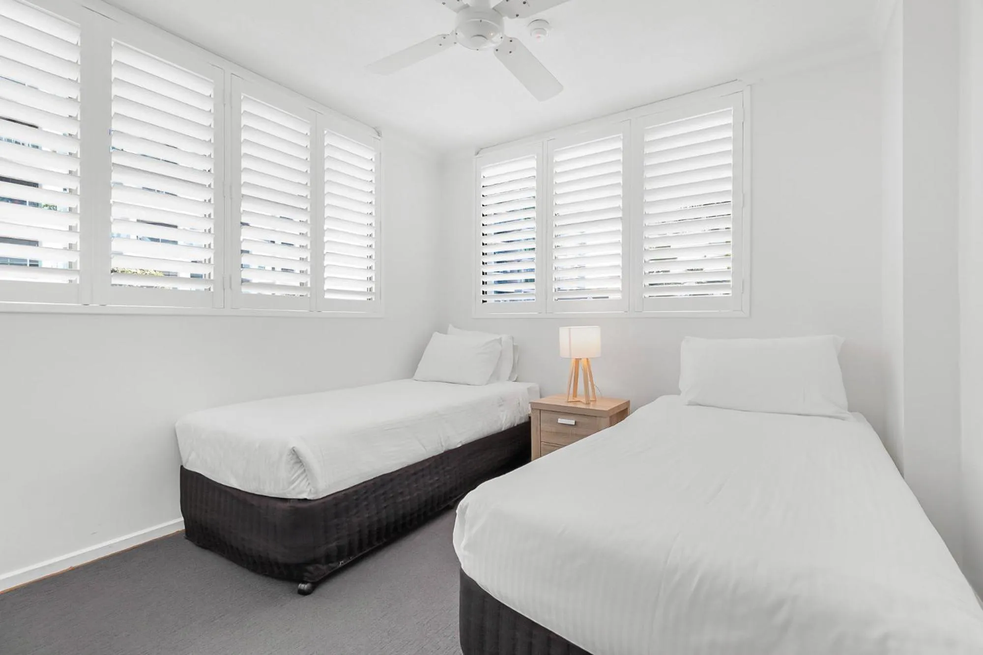 Bed in Pacific Beach Resort