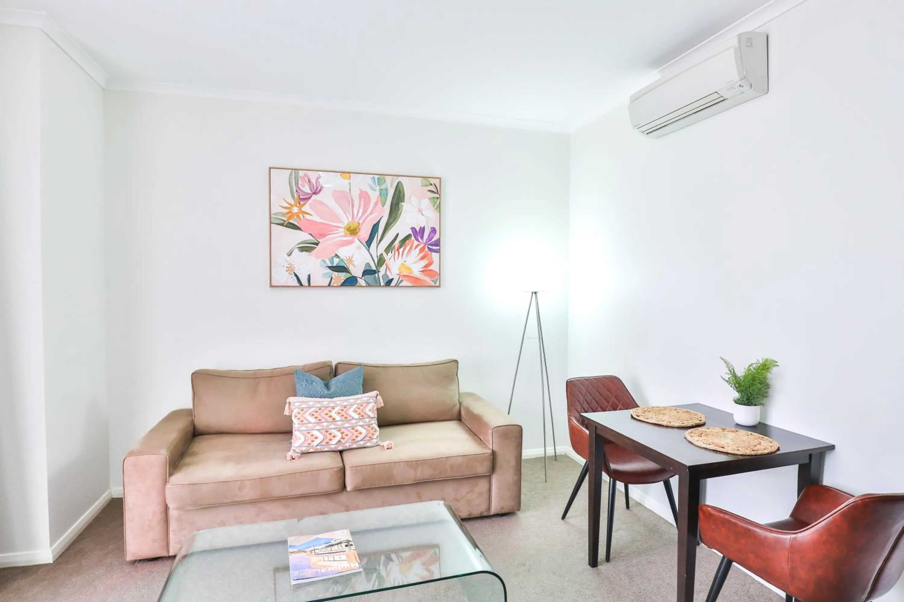 Living room in Indulge Apartments - Ontario