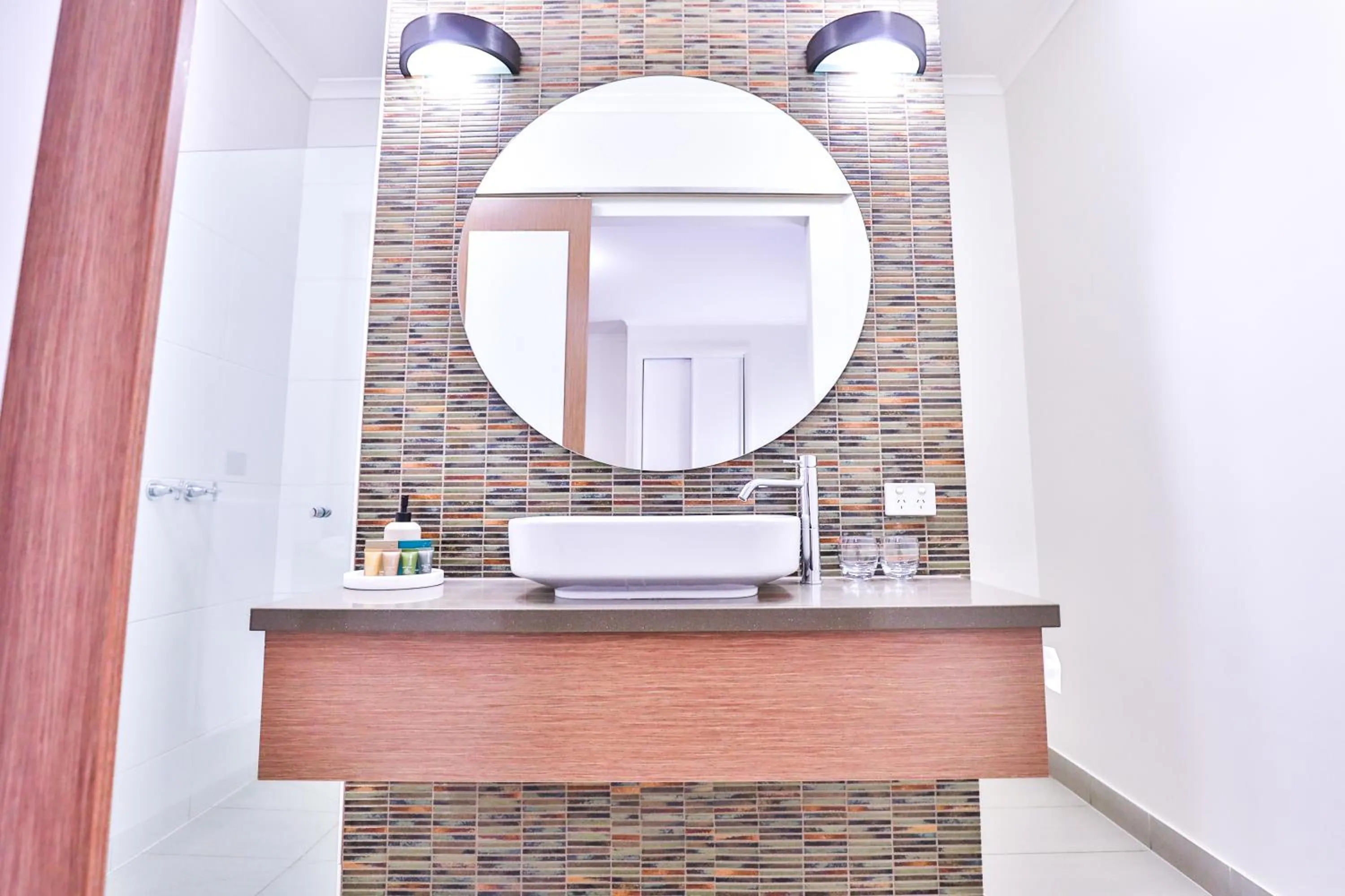 Bathroom in Indulge Apartments - Ontario