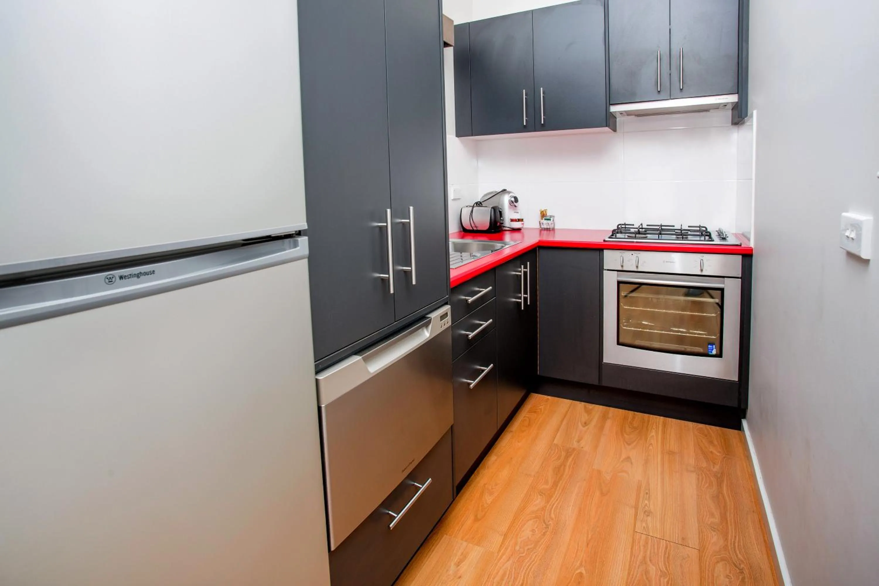 Kitchen or kitchenette in BIG4 Port Fairy Holiday Park