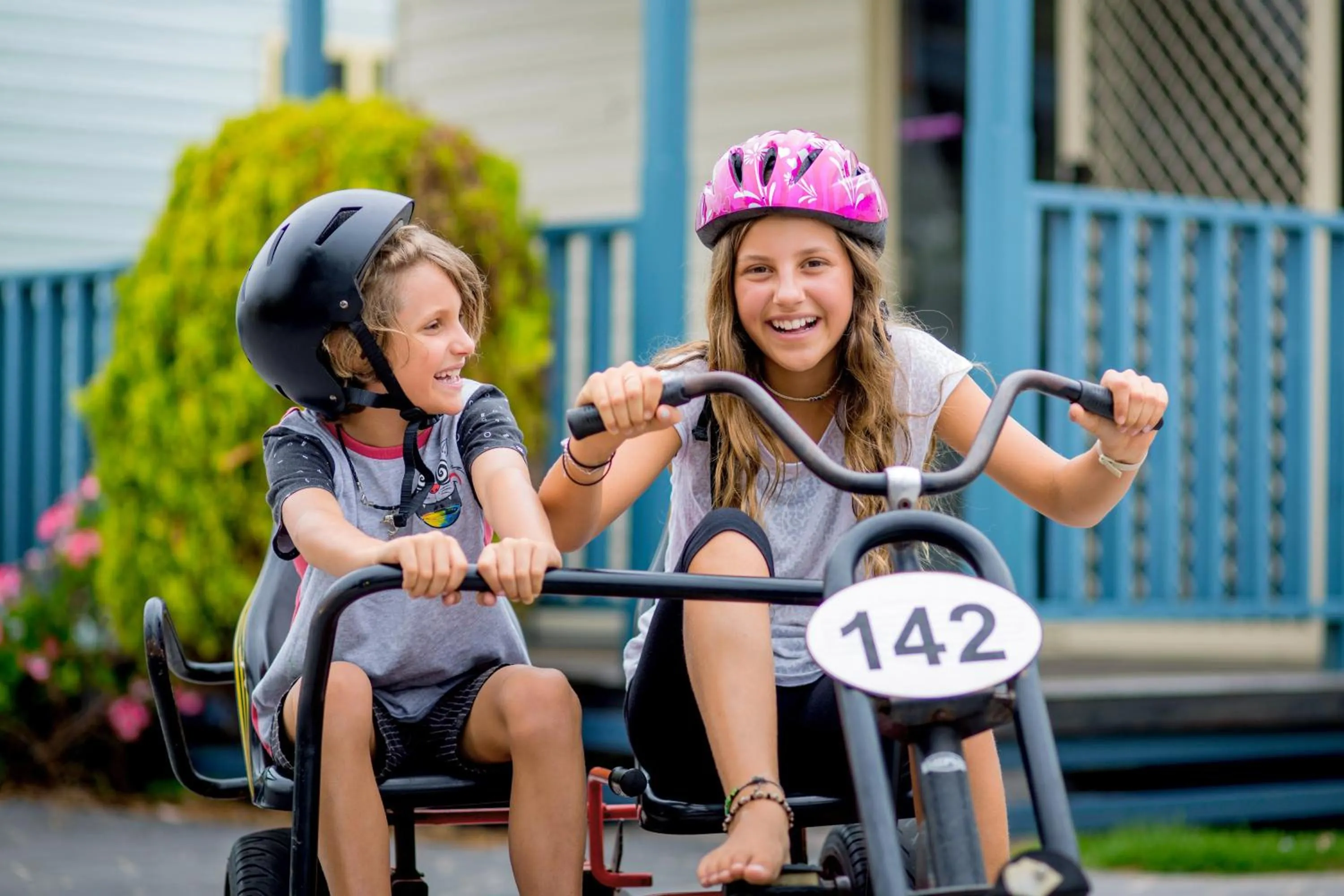 Cycling in BIG4 Port Fairy Holiday Park