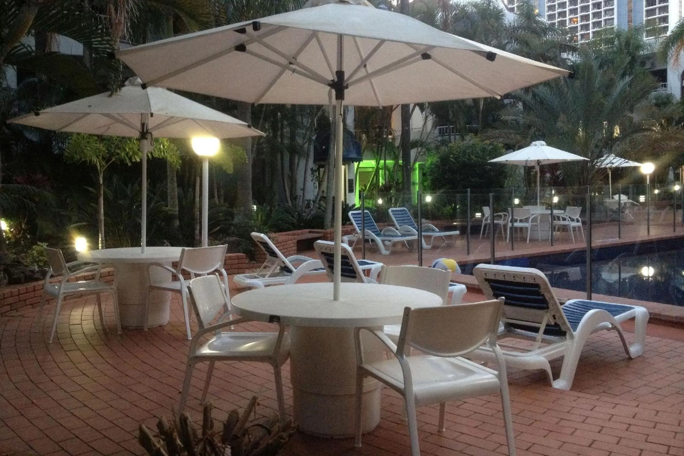 Patio in St Tropez Resort