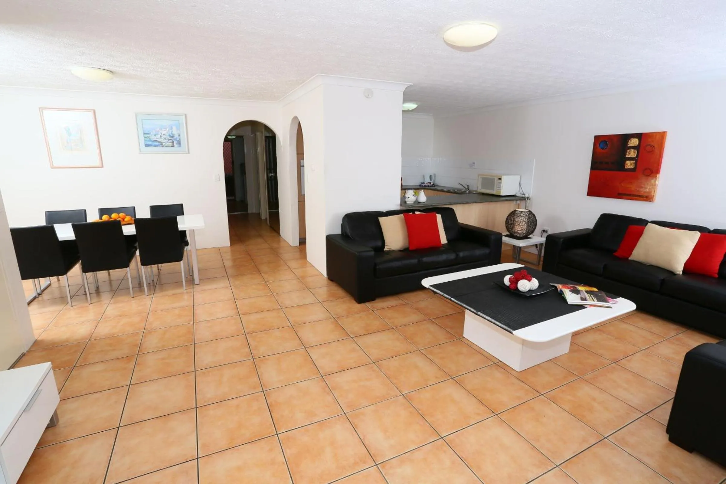 Seating area in St Tropez Resort